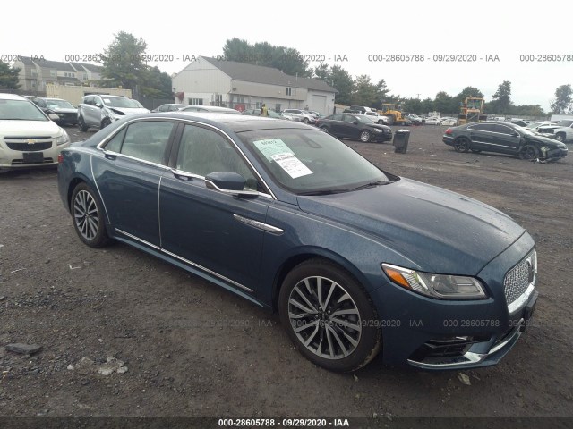 lincoln continental 2018 1ln6l9tkxj5602794