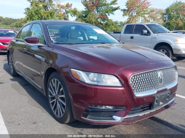 lincoln continental 2019 1ln6l9tkxk5614218