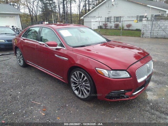 lincoln continental 2017 1ln6l9tp6h5600501