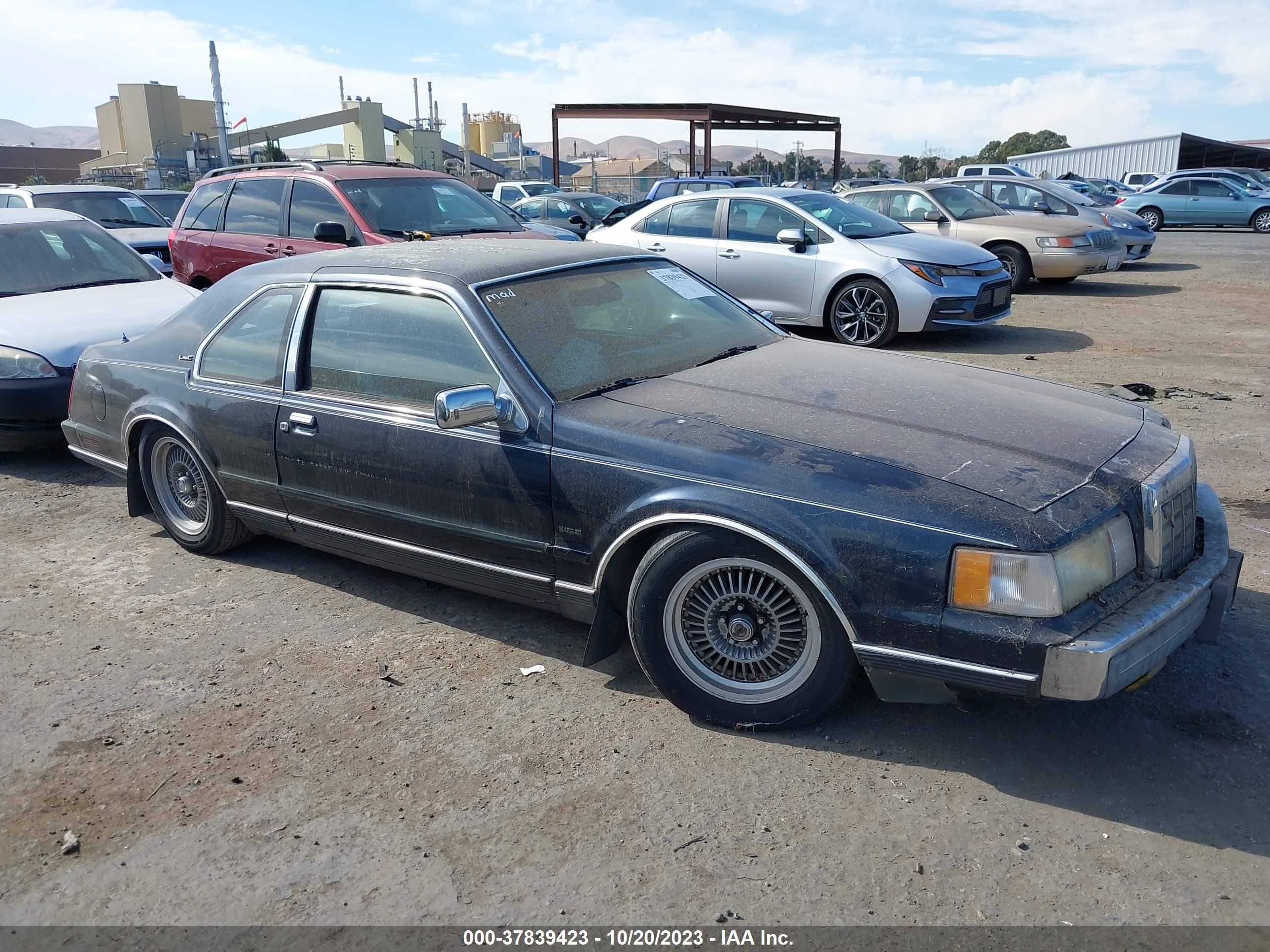 lincoln mark vii 1988 1lnbm93e4jy631566