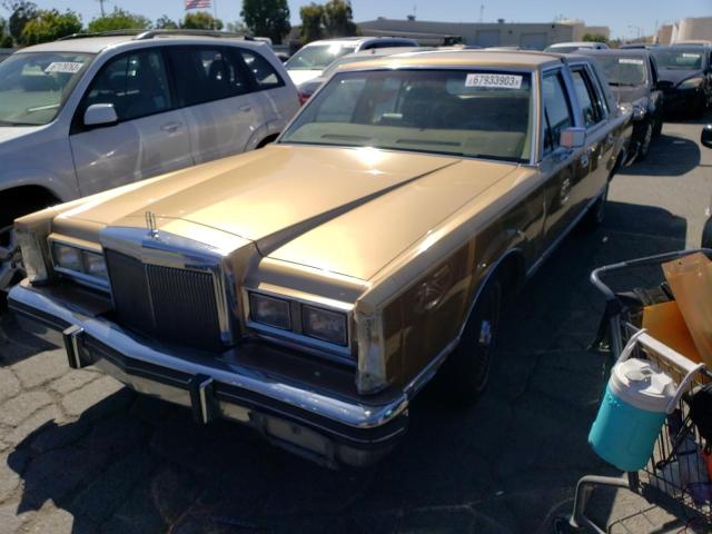 lincoln town car 1984 1lnbp96f5ey658048