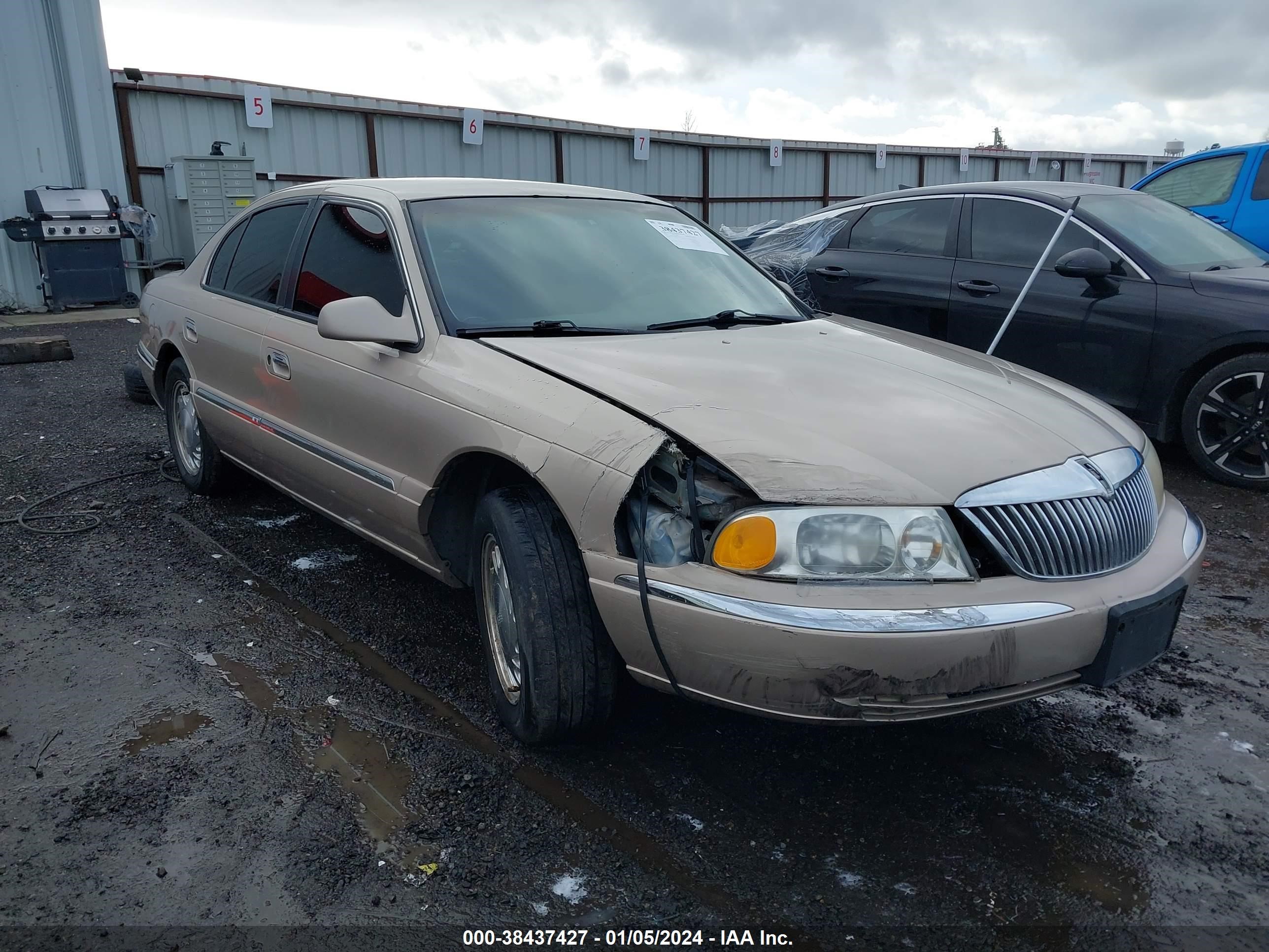 lincoln continental 1998 1lnfm97v0wy635939