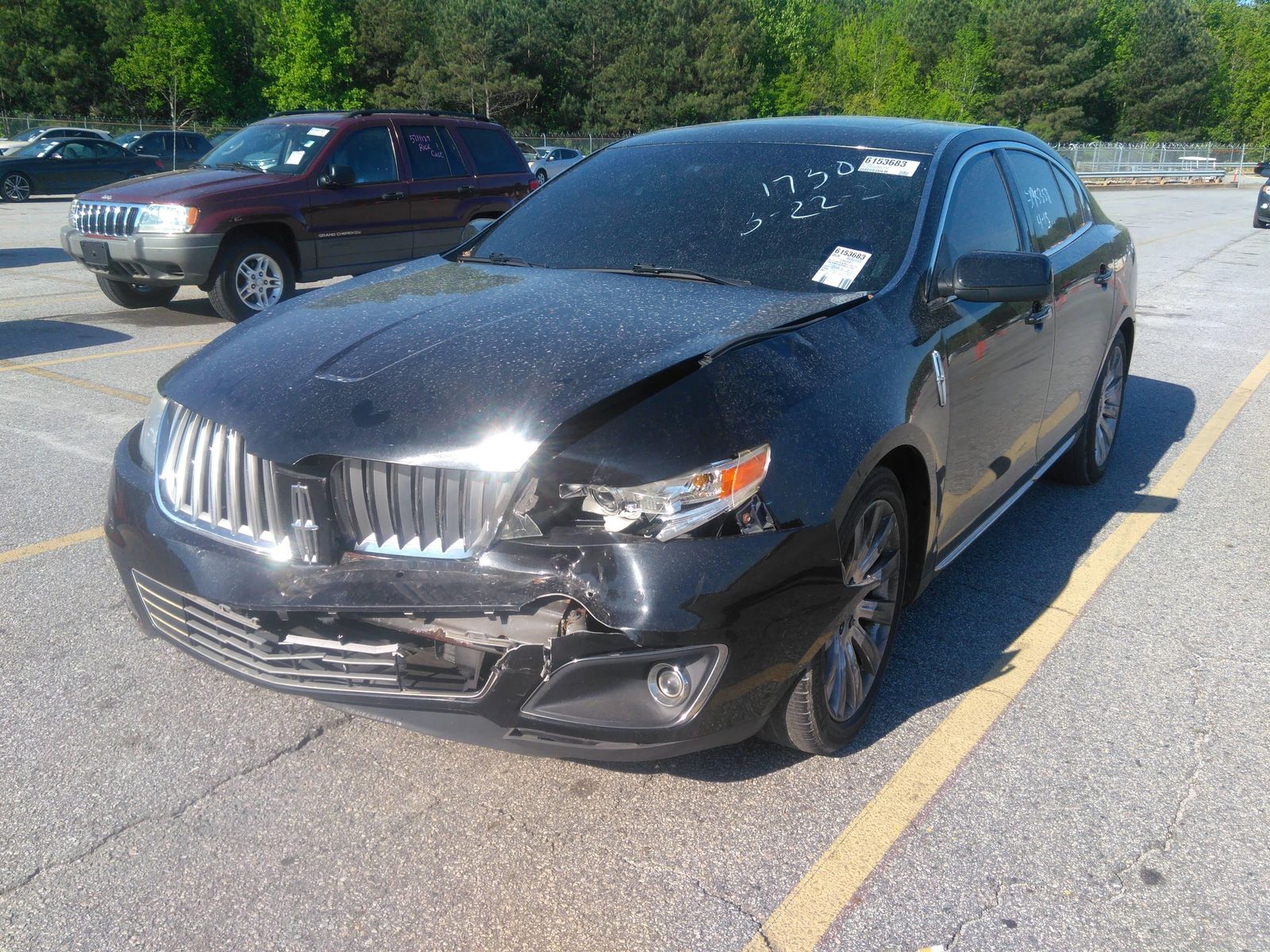 lincoln mks fwd v6 2011 1lnhl9dr4bg611730