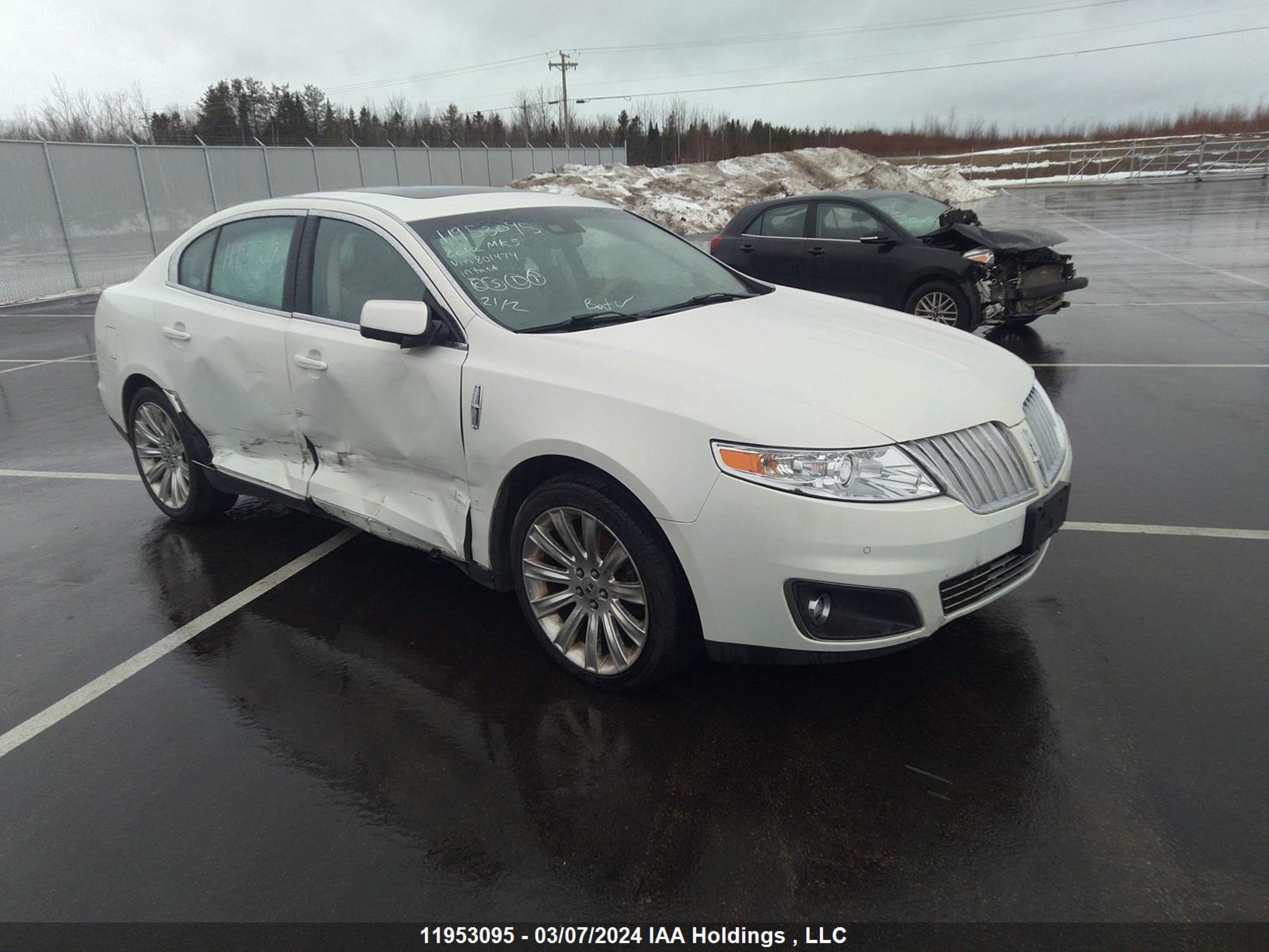 lincoln mks 2012 1lnhl9er9cg801474