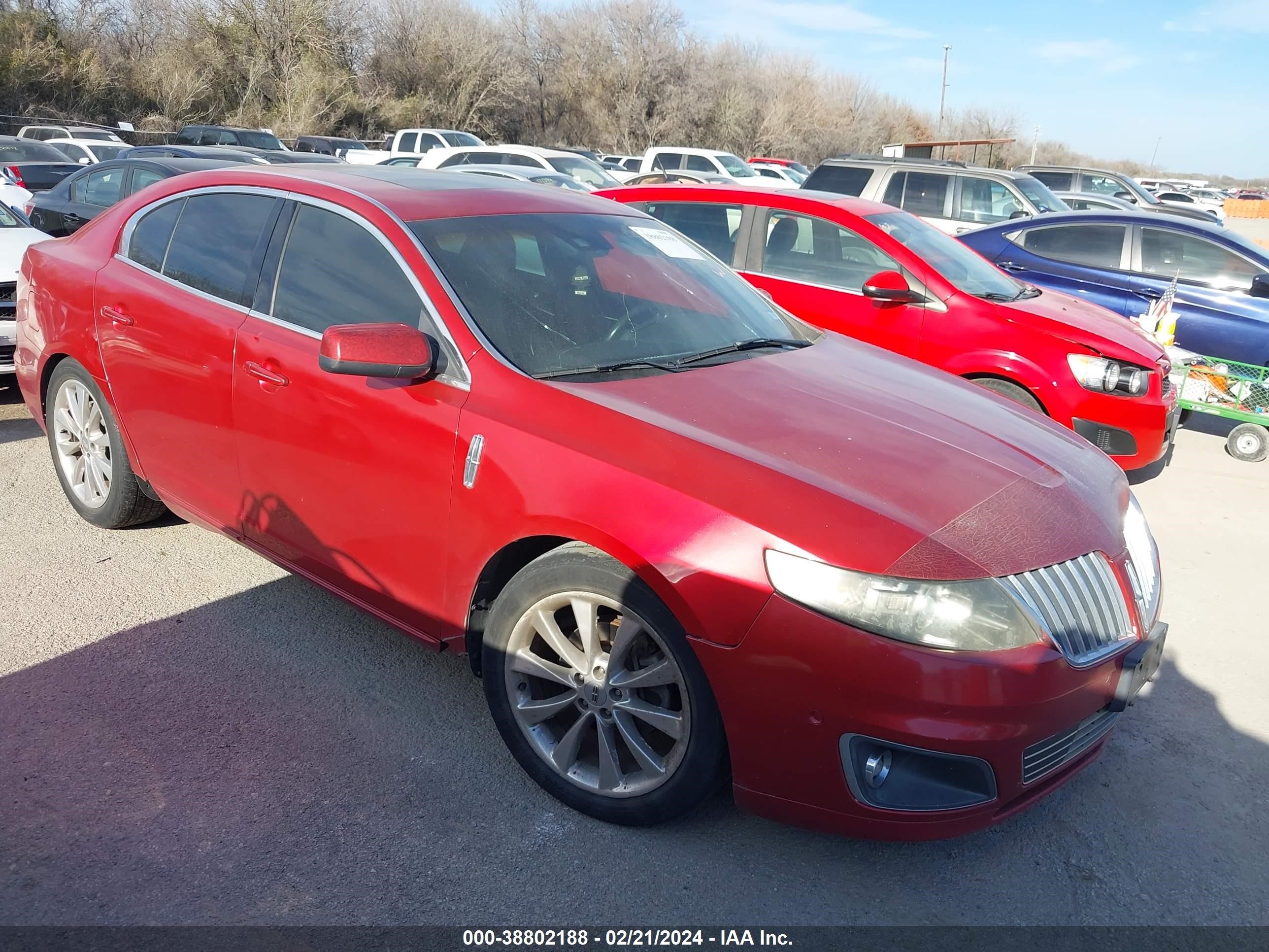 lincoln mks 2011 1lnhl9ftxbg610283