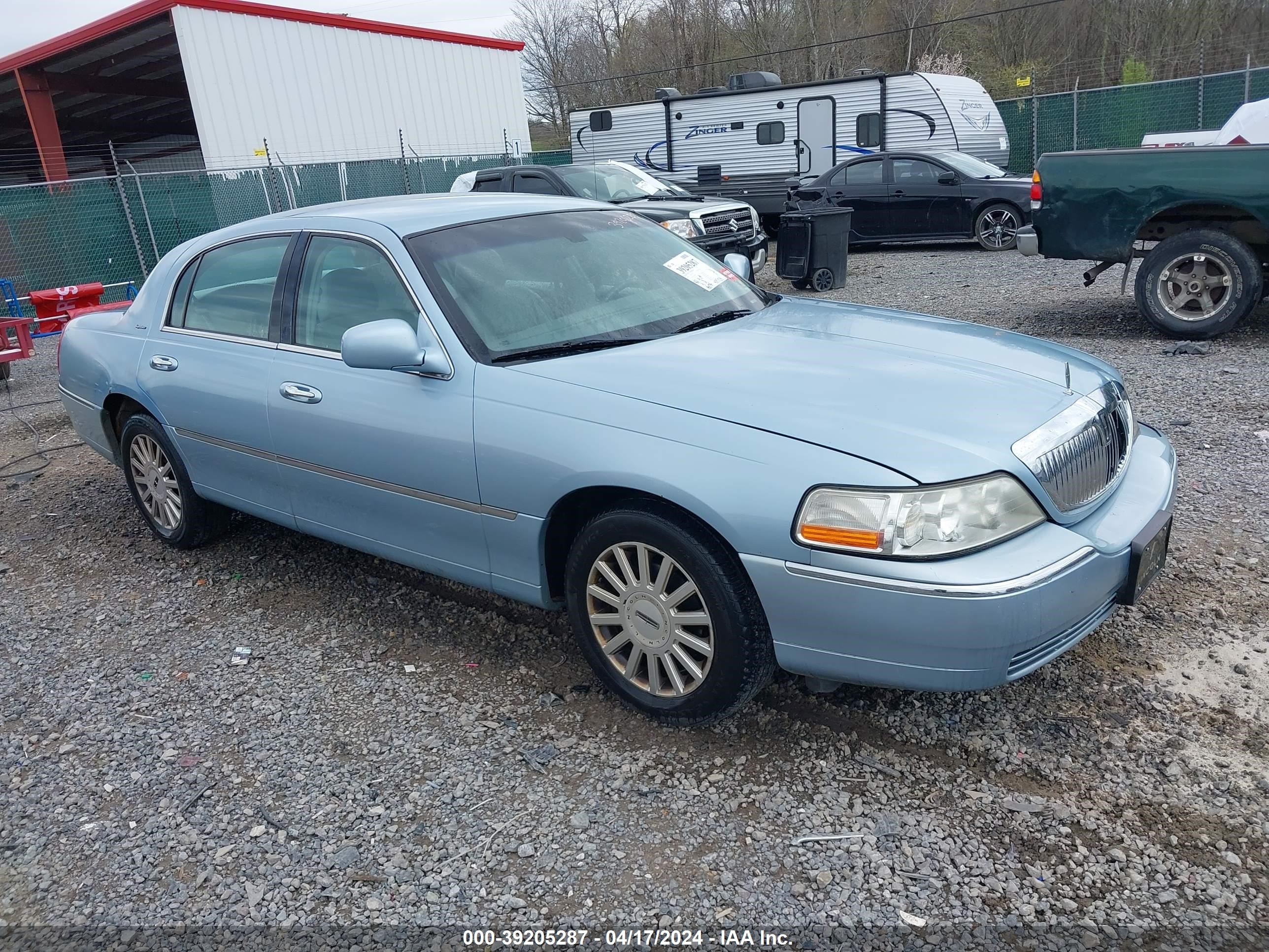 lincoln town car 2005 1lnhm81w45y608407