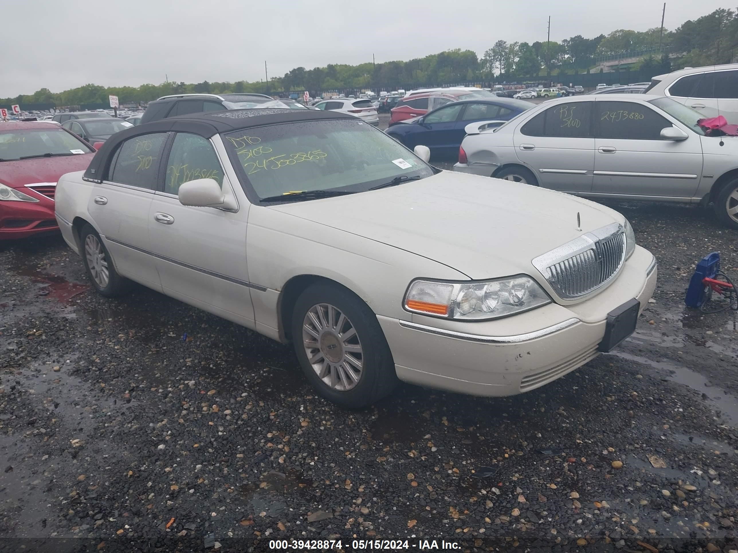 lincoln town car 2005 1lnhm82w45y649344