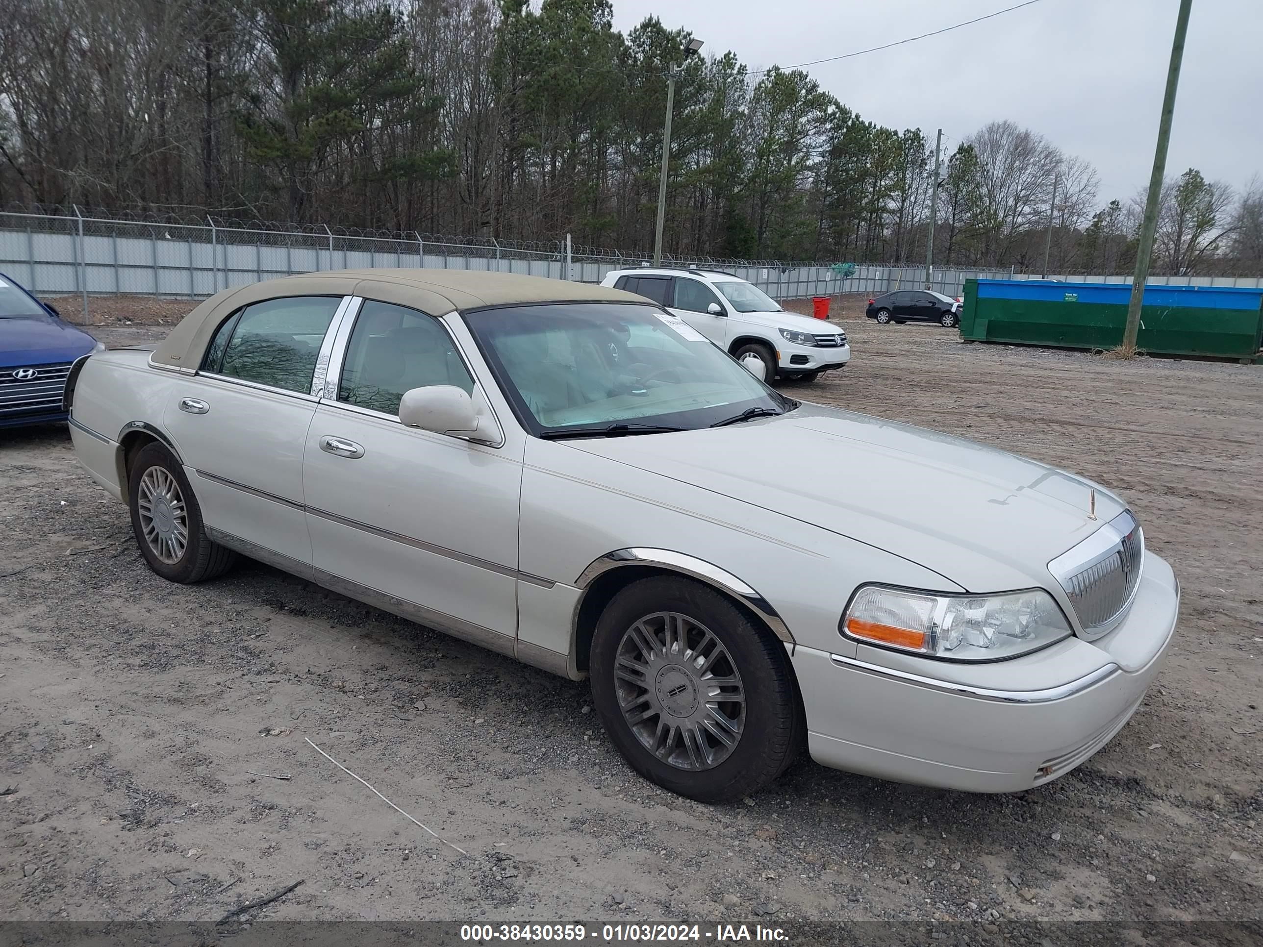 lincoln town car 2006 1lnhm83v66y648882