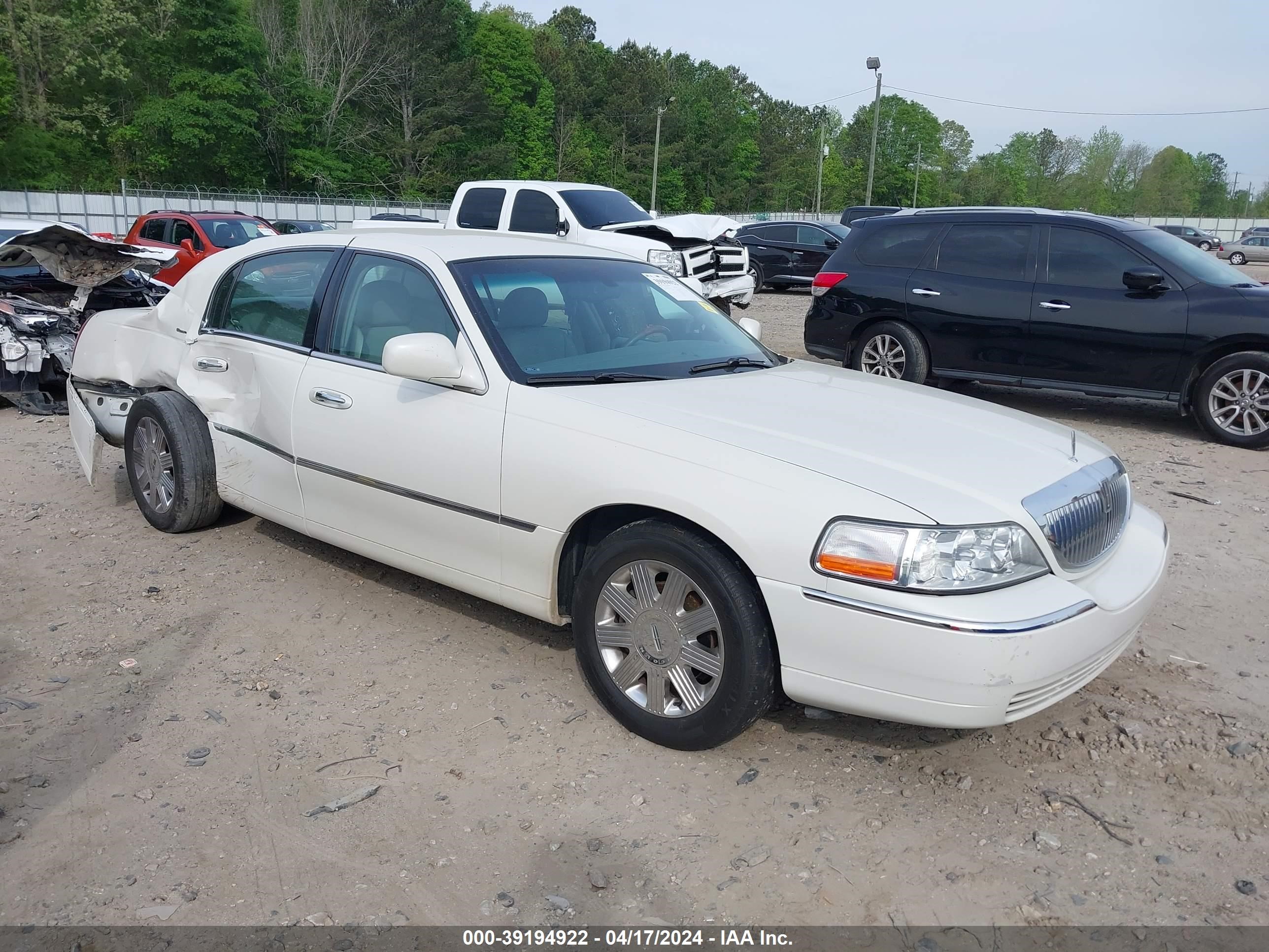 lincoln town car 2004 1lnhm83w24y674613