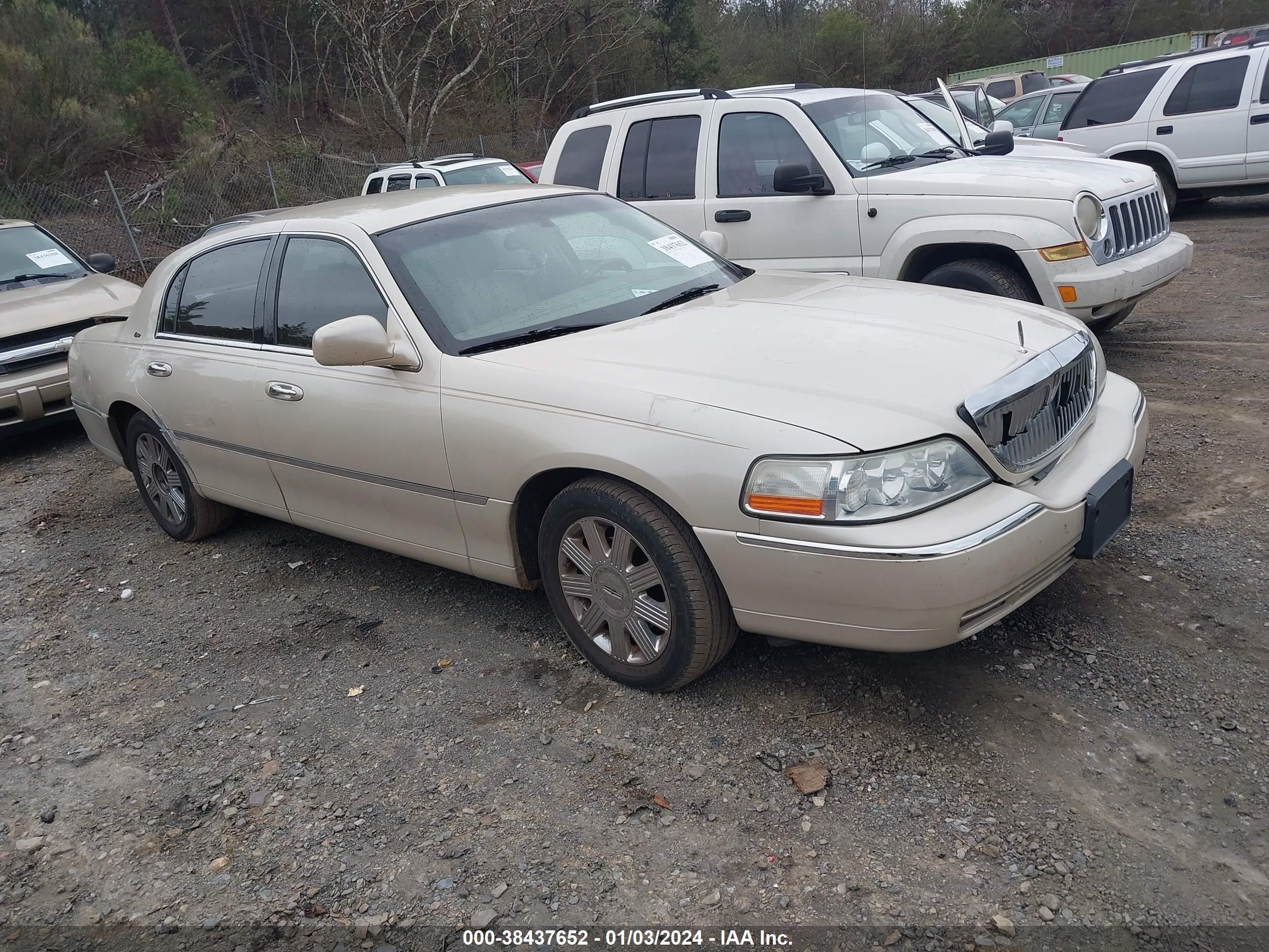 lincoln town car 2003 1lnhm83w43y636587