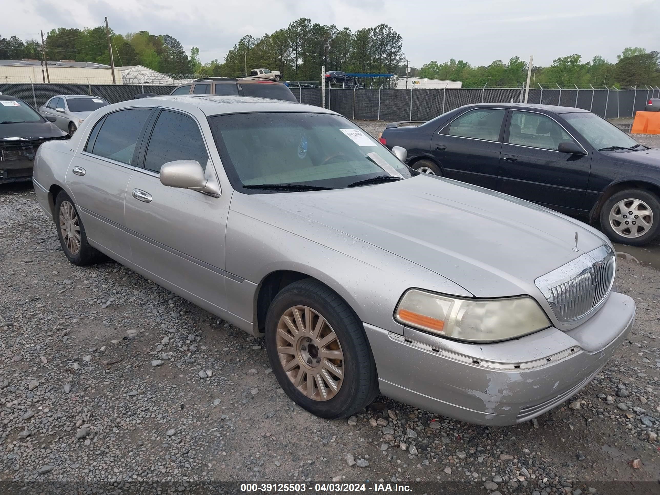 lincoln town car 2004 1lnhm83w44y682261