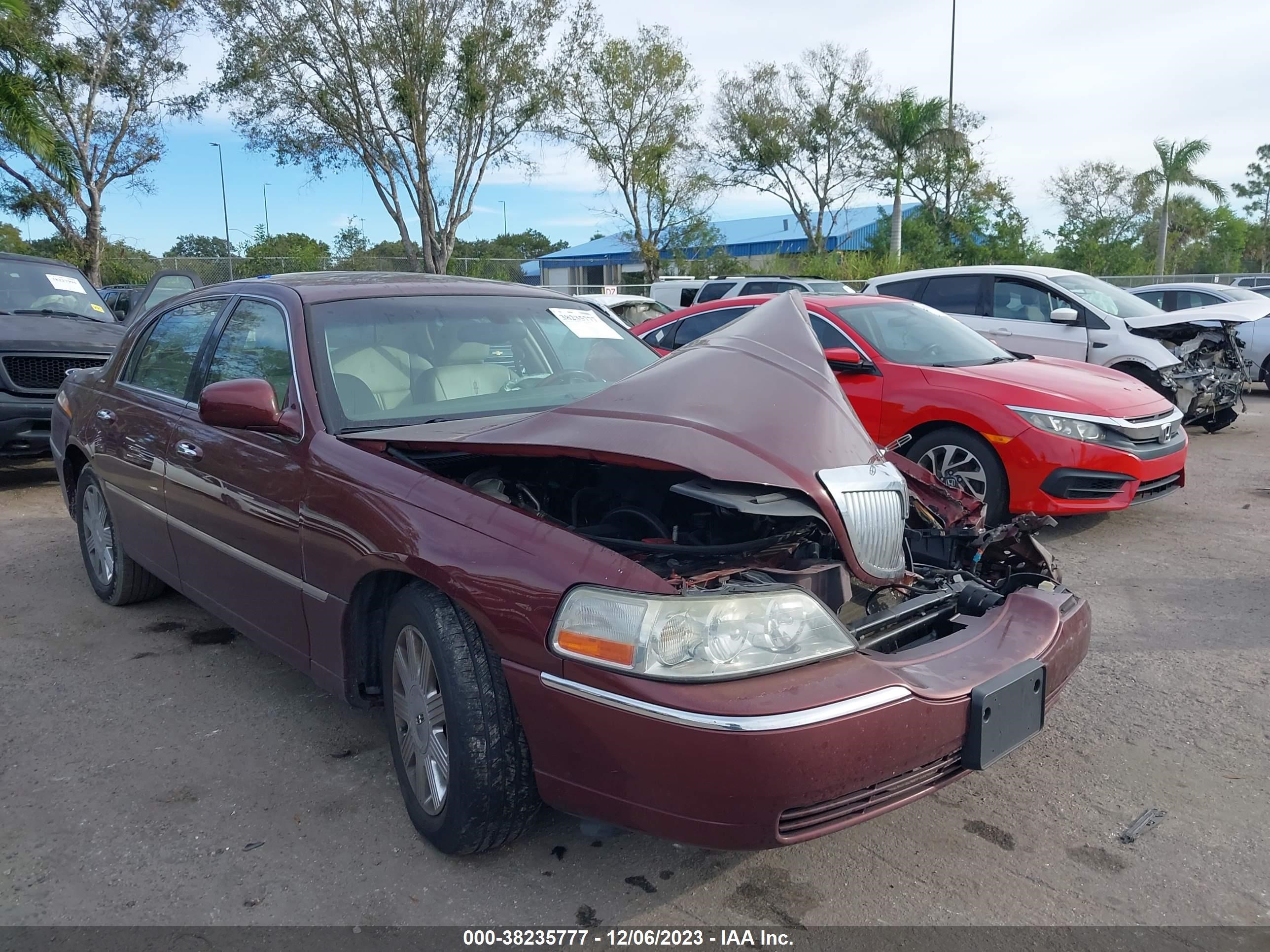 lincoln town car 2004 1lnhm83w54y644313