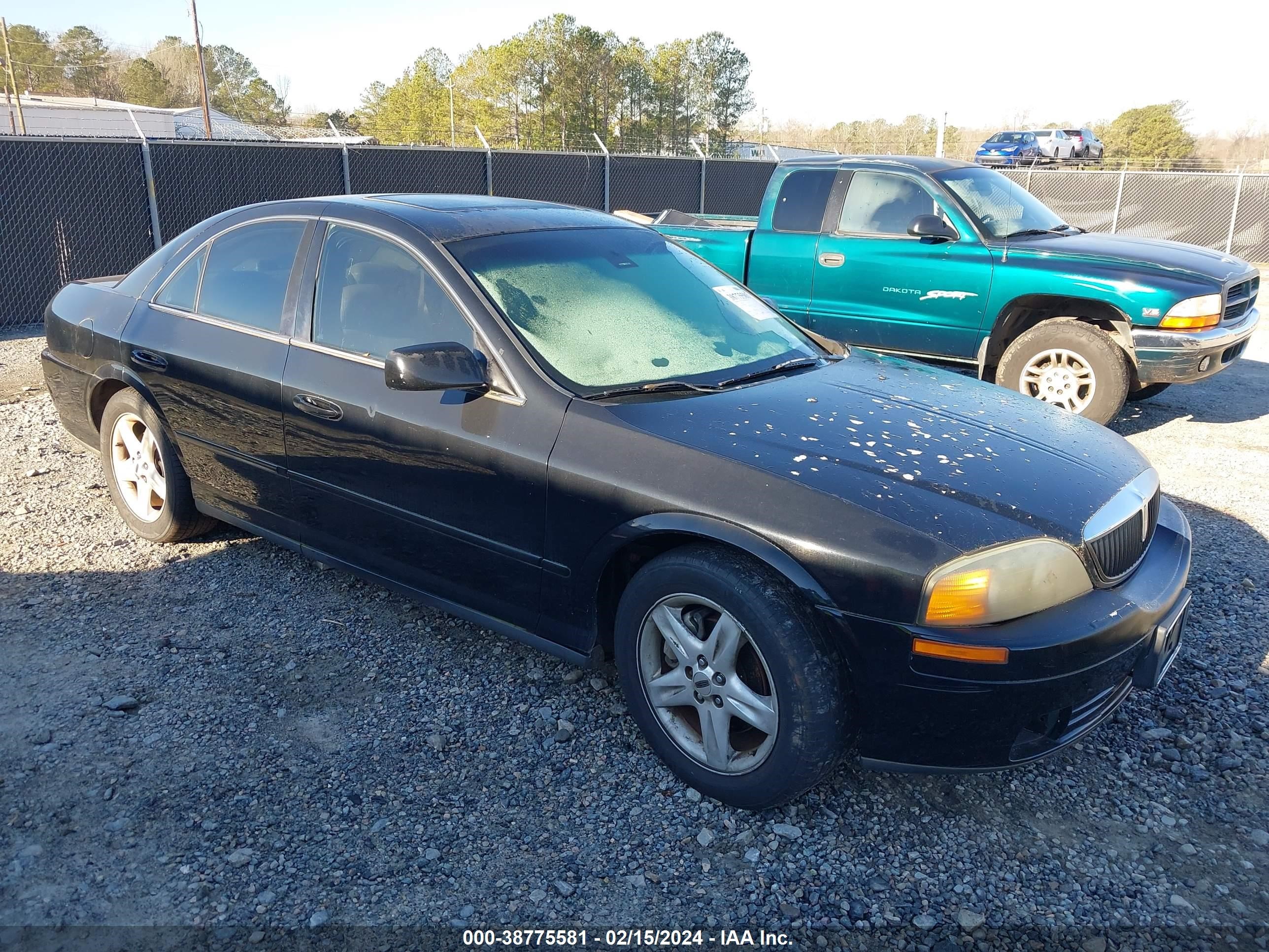 lincoln ls 2002 1lnhm87a82y681237