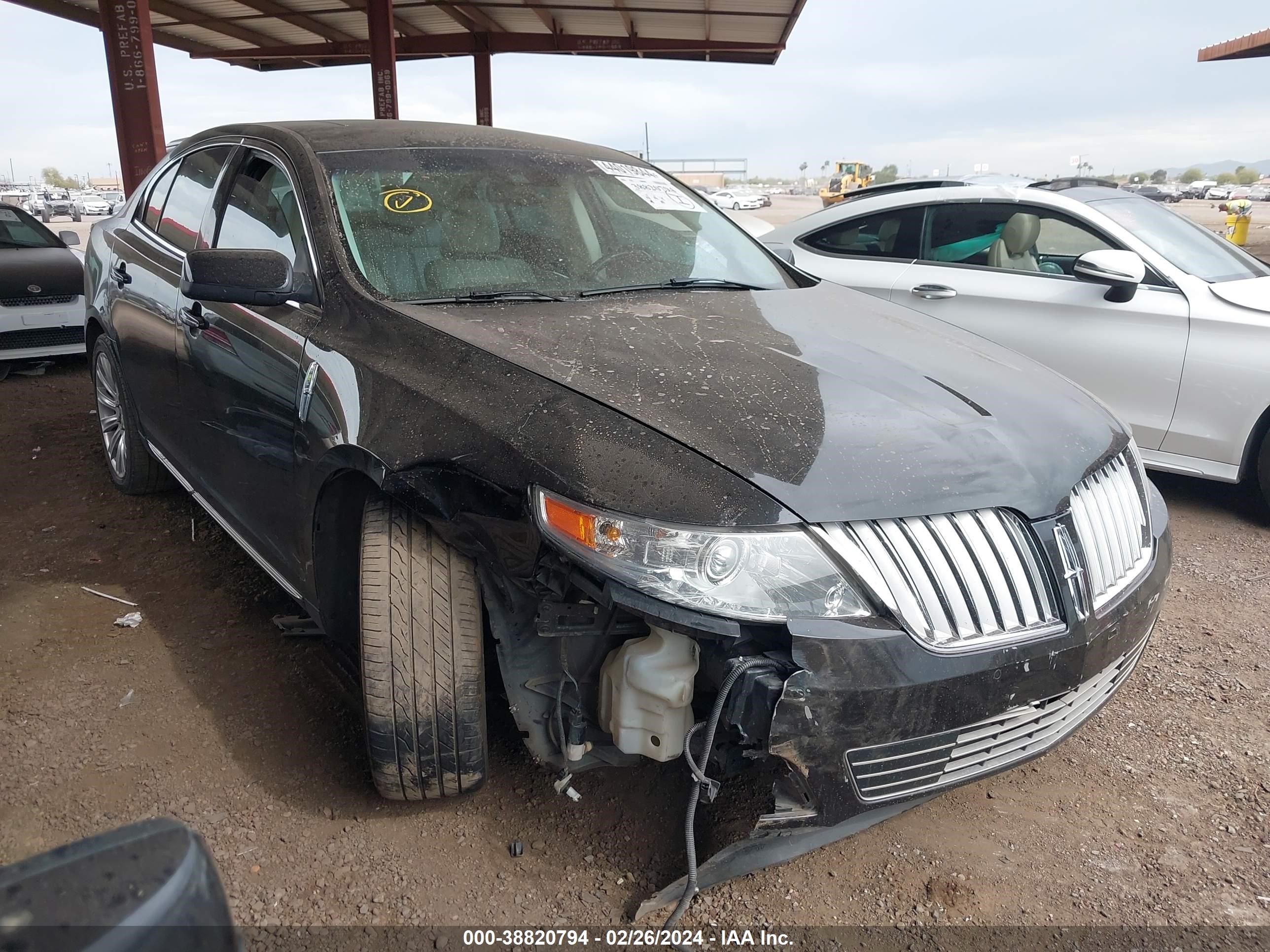 lincoln mks 2009 1lnhm93r39g630133