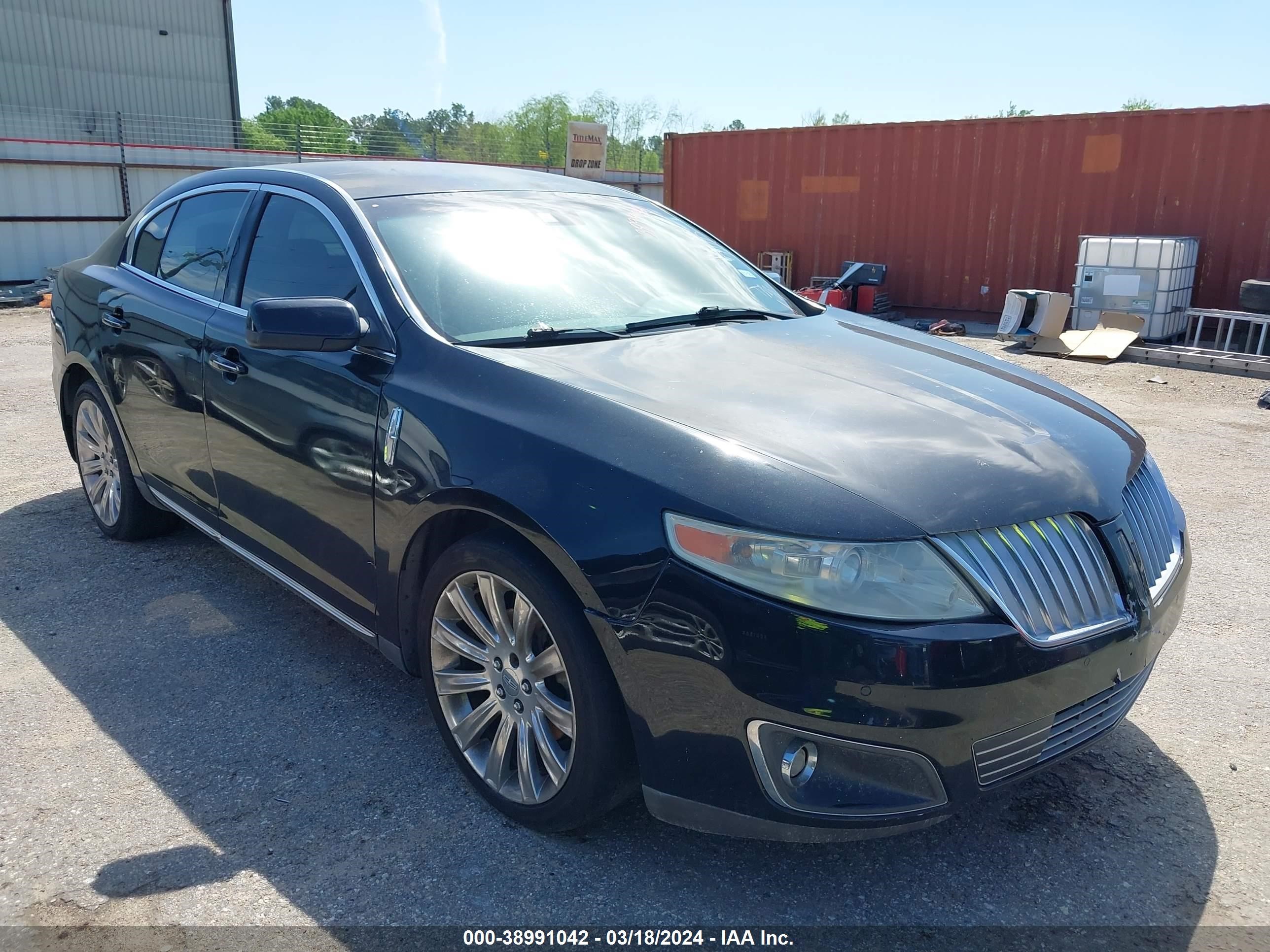 lincoln mks 2009 1lnhm93r49g604110