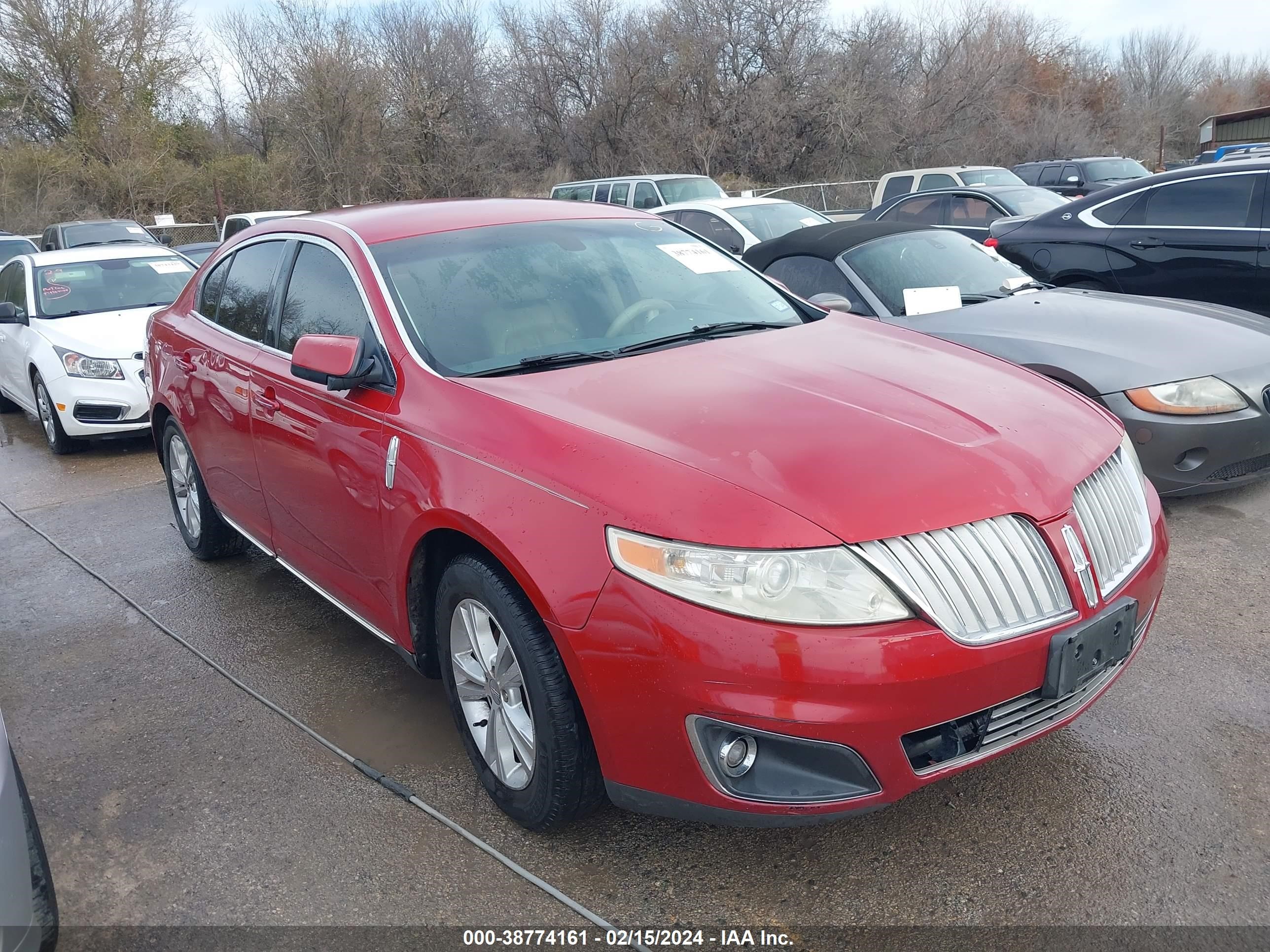 lincoln mks 2009 1lnhm93r49g610618