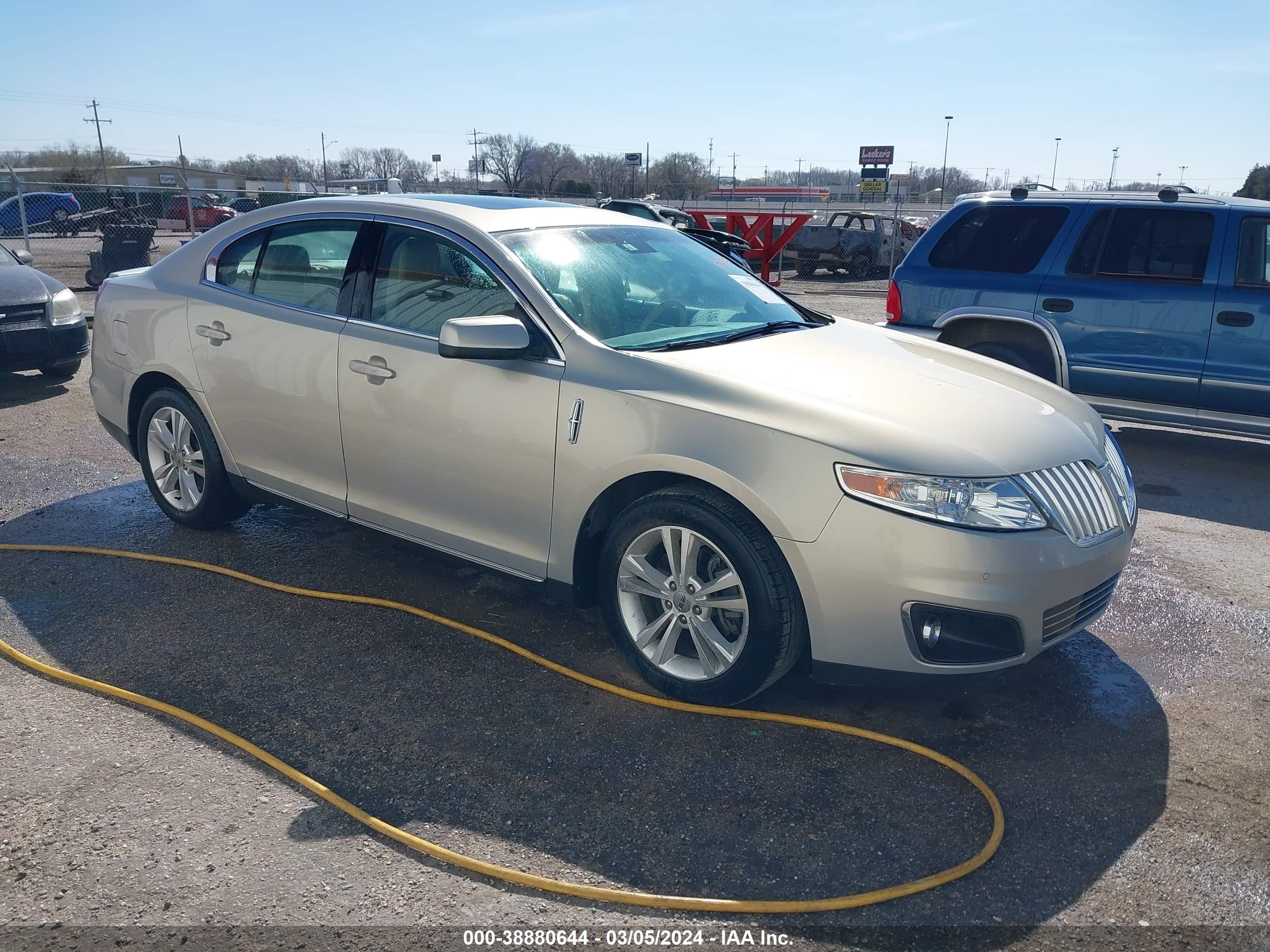 lincoln mks 2009 1lnhm93r69g624200