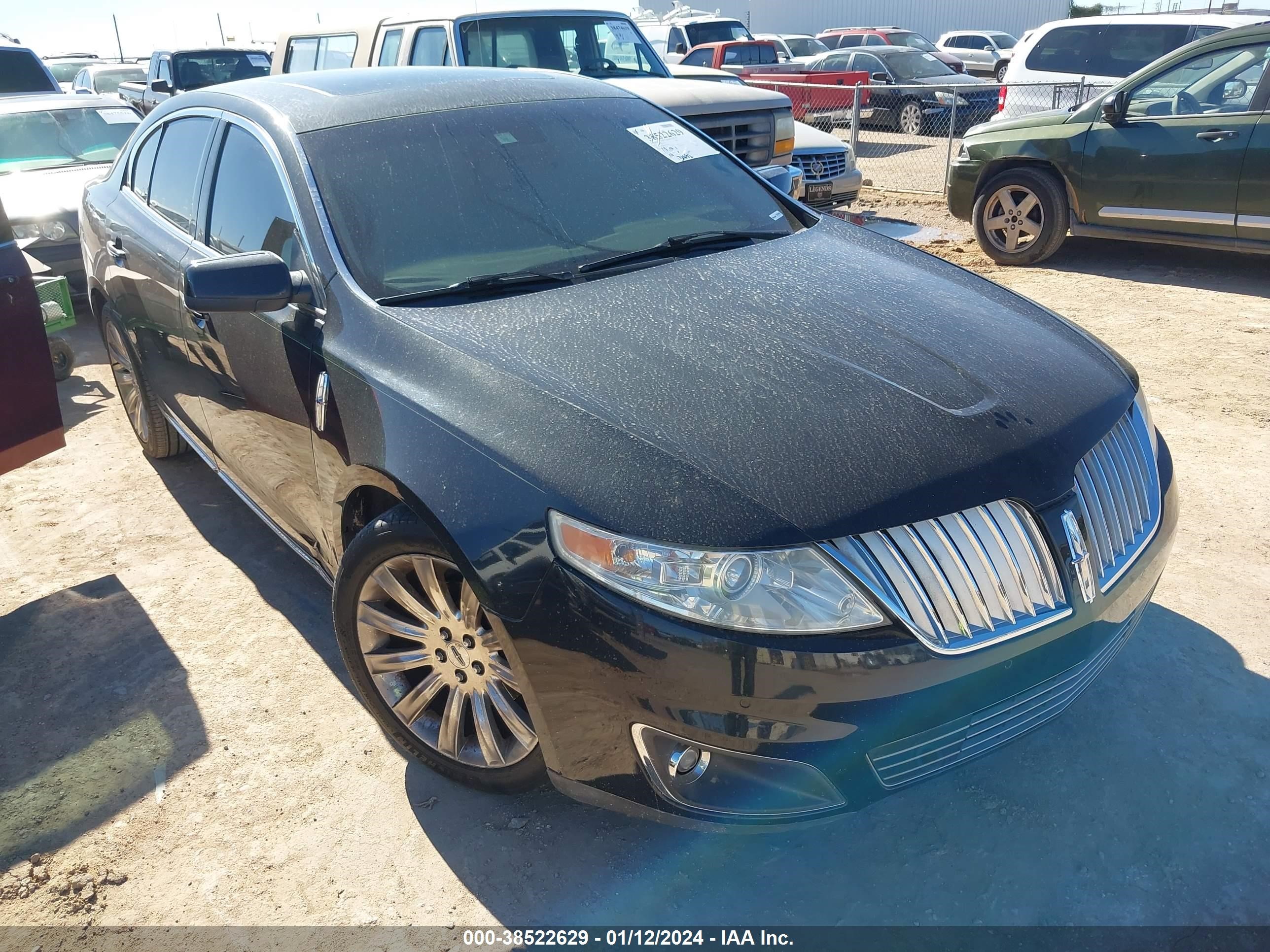 lincoln mks 2009 1lnhm93r69g634998