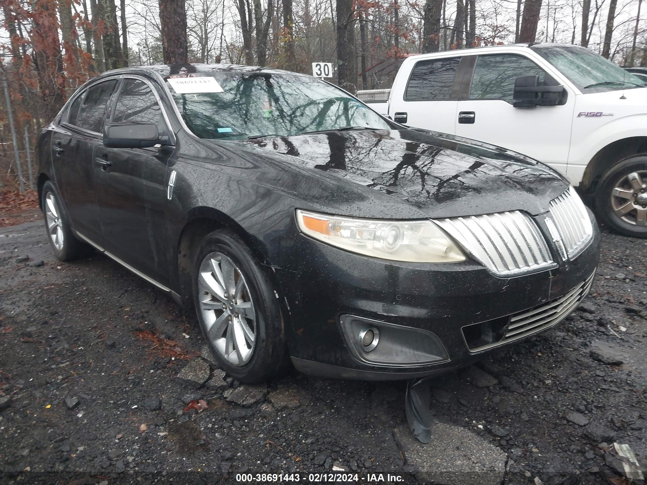 lincoln mks 2009 1lnhm93r79g608667