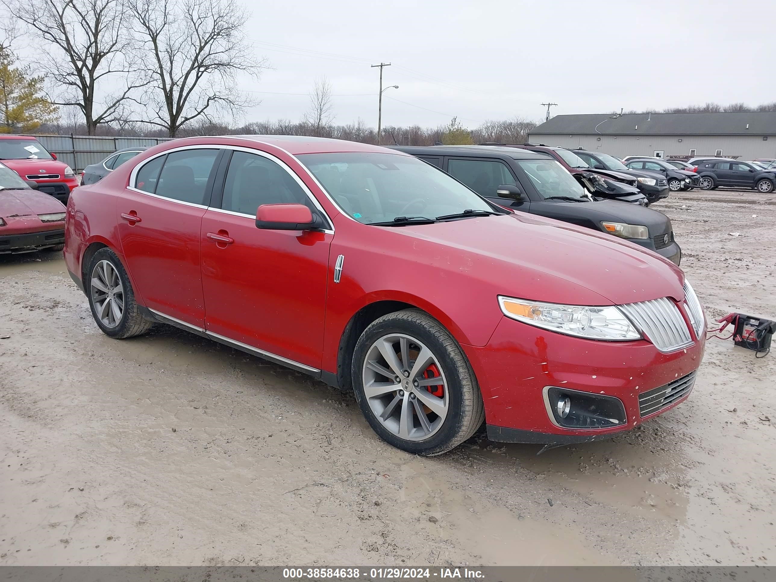 lincoln mks 2009 1lnhm93r89g615546