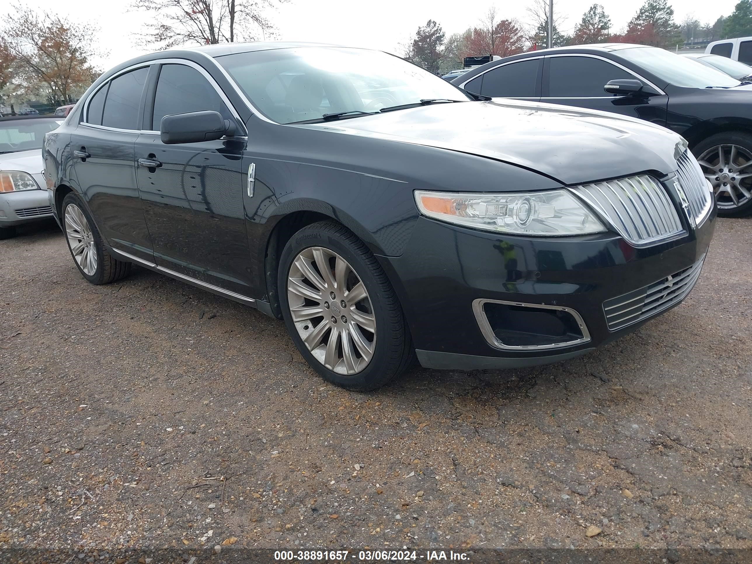 lincoln mks 2009 1lnhm93r99g624434