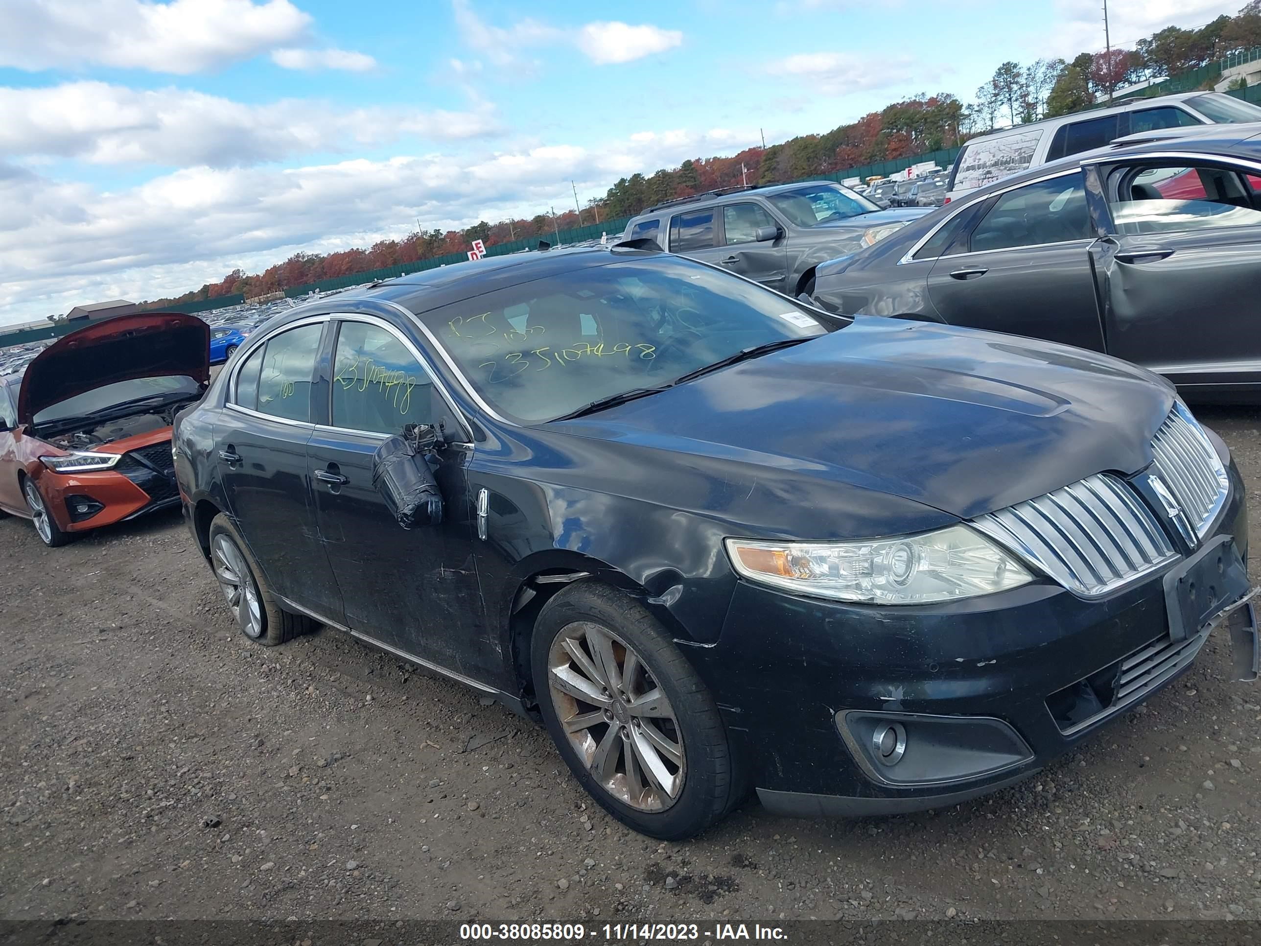 lincoln mks 2009 1lnhm94r29g601544