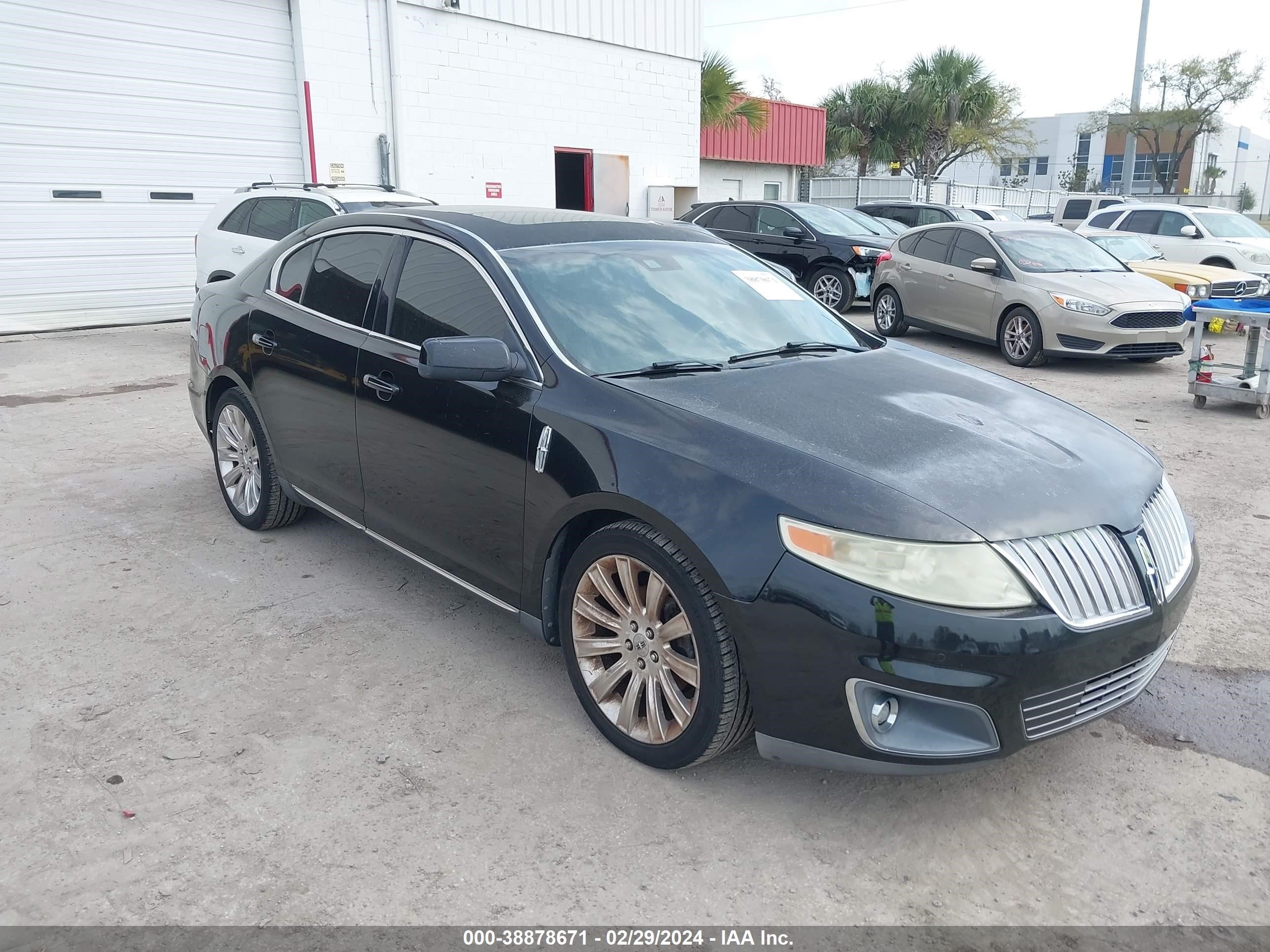 lincoln mks 2009 1lnhm94r29g609384