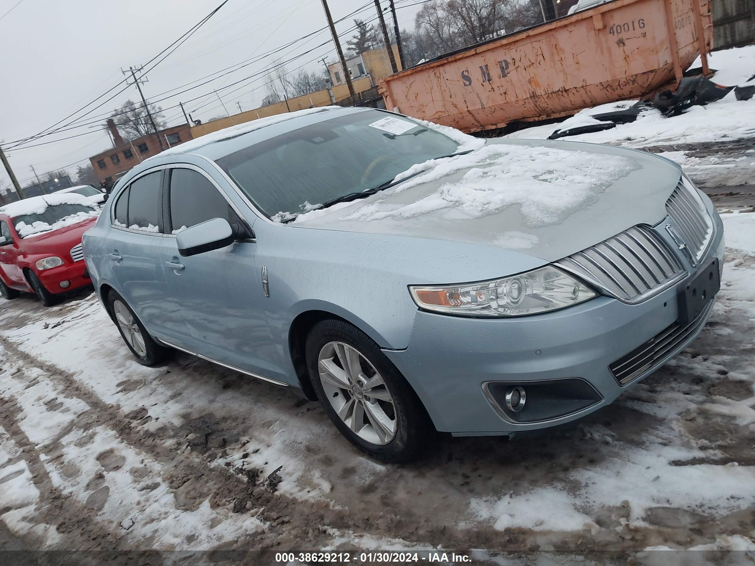 lincoln mks 2009 1lnhm94r49g600654