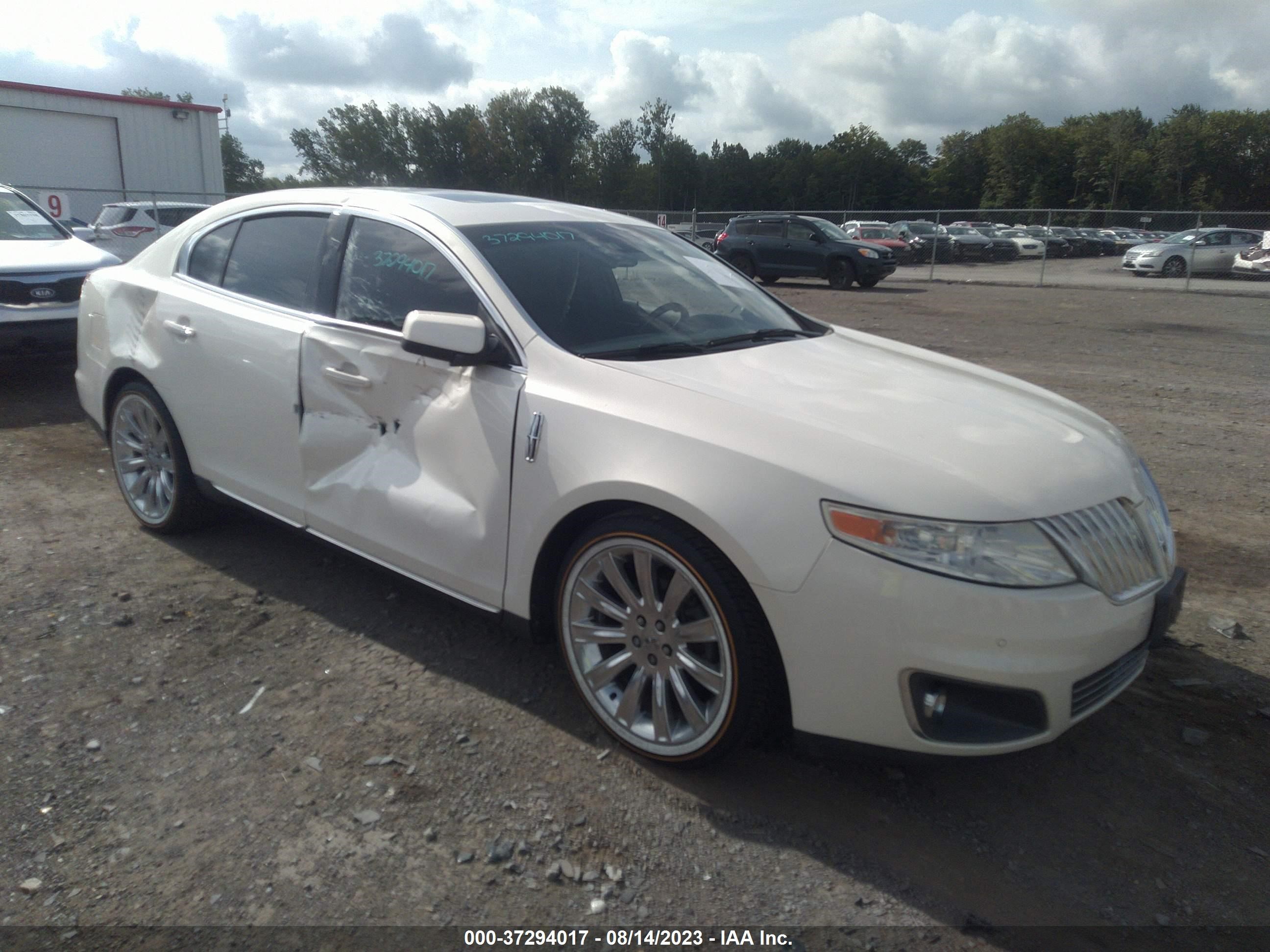 lincoln mks 2009 1lnhm94r99g627087