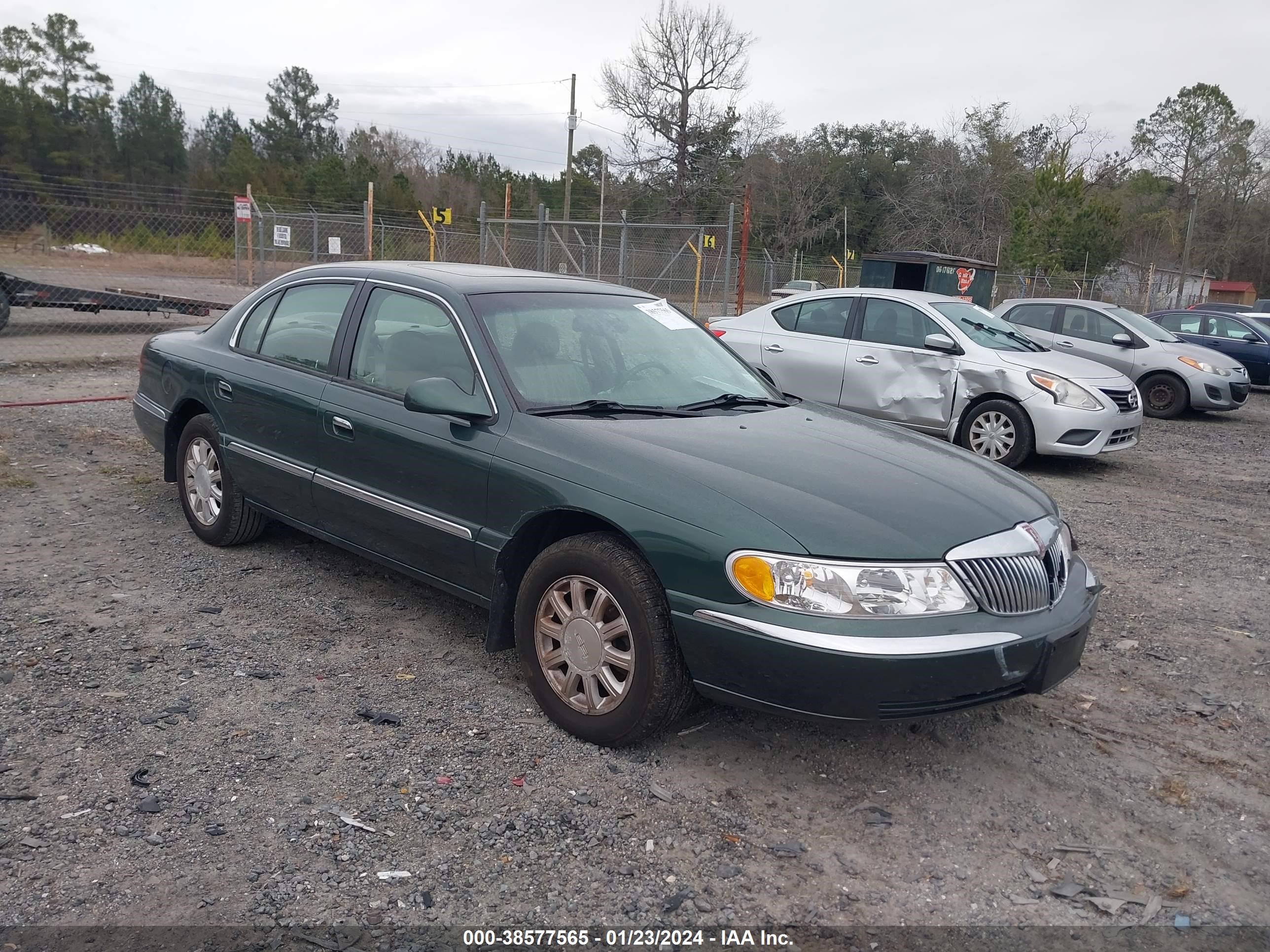 lincoln continental 2000 1lnhm97v0yy826093