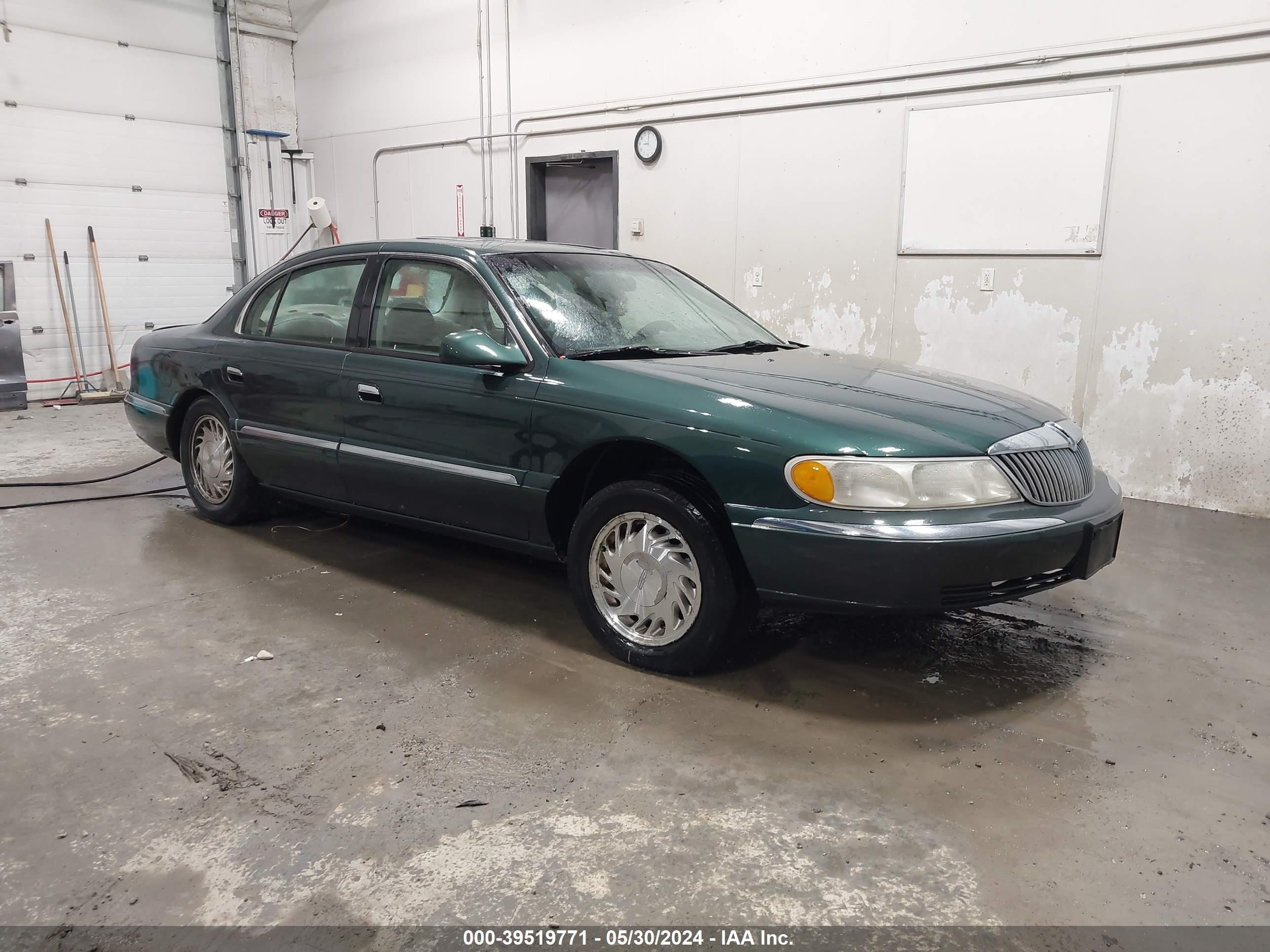 lincoln continental 2000 1lnhm97v9yy798388