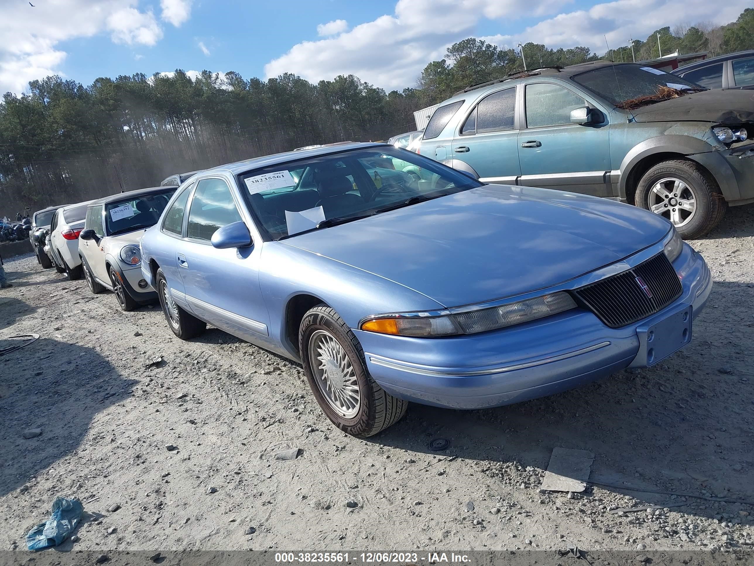 lincoln mark viii 1994 1lnlm91v0ry668309