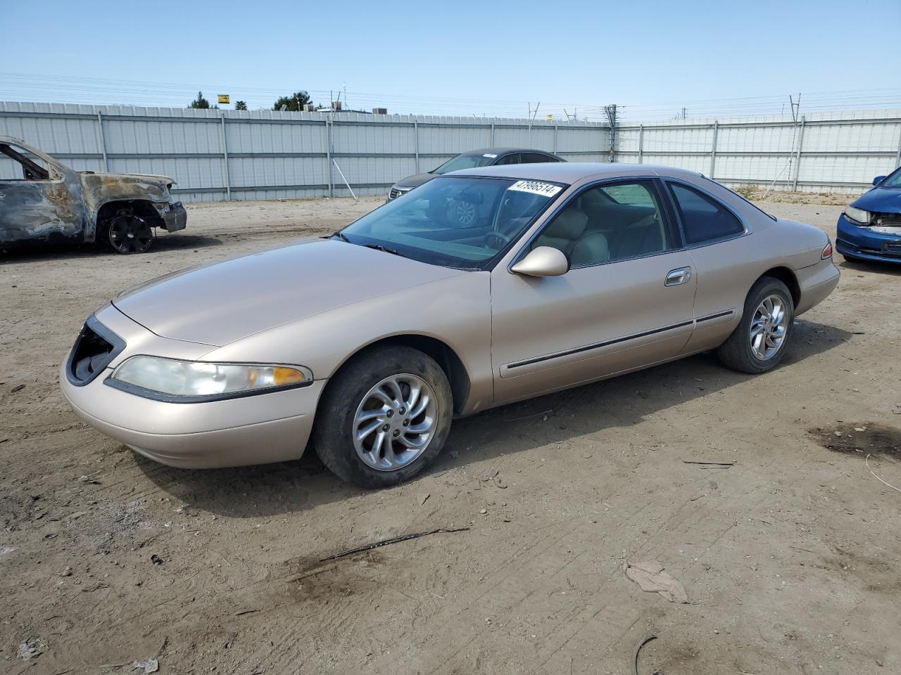 lincoln mark viii 1997 1lnlm91v0vy682334