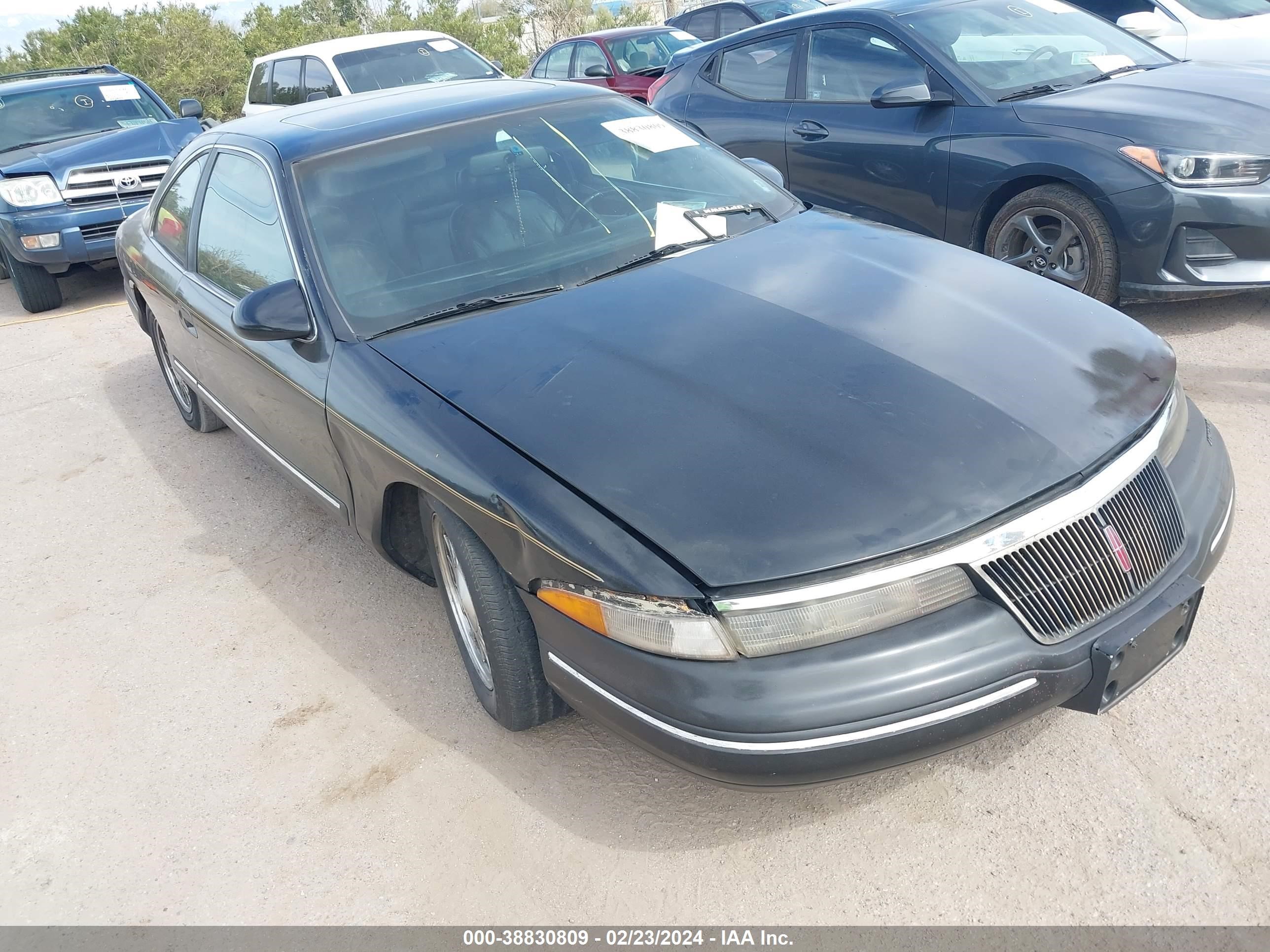 lincoln mark viii 1994 1lnlm91v3ry733413