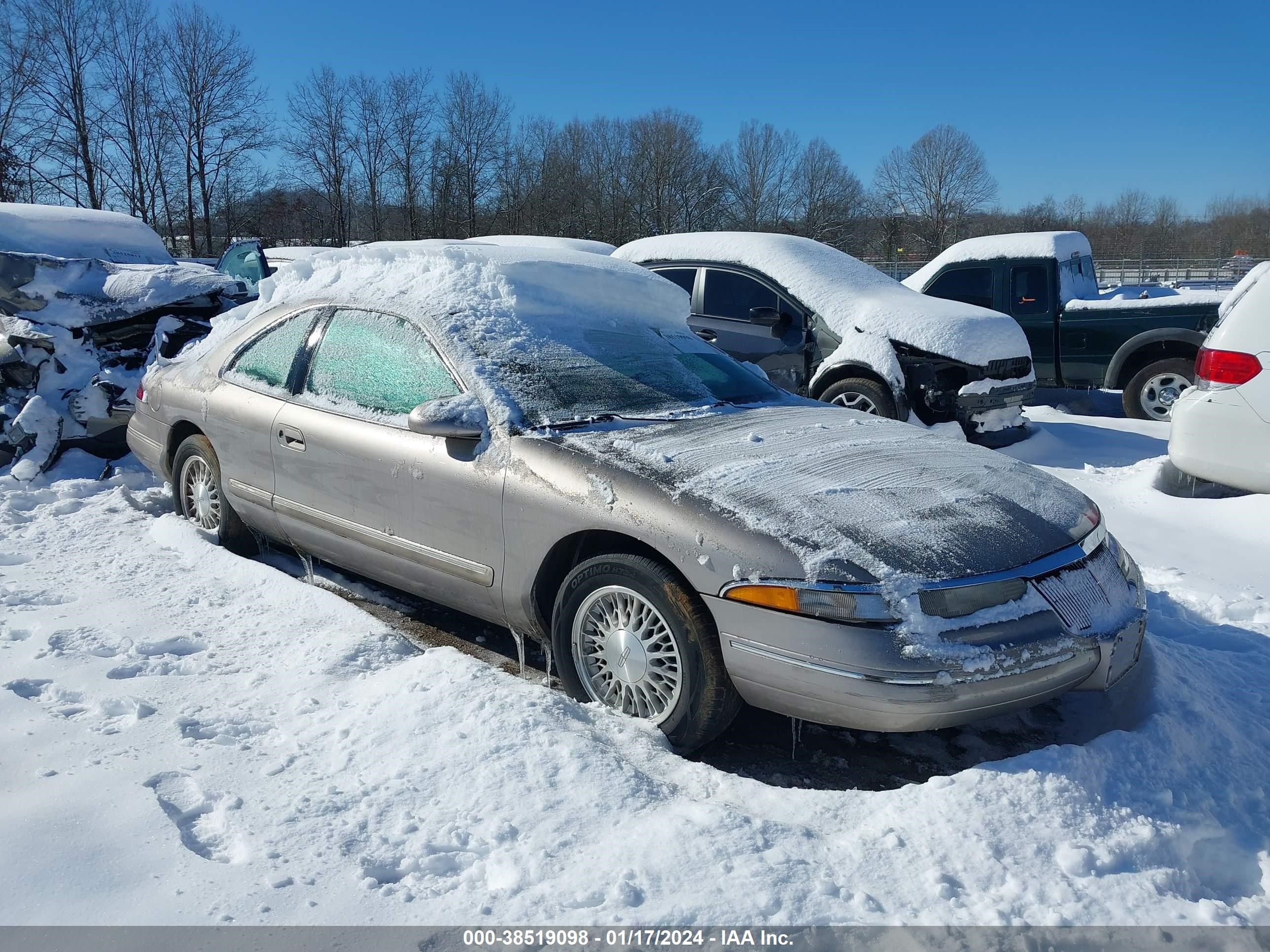 lincoln mark viii 1994 1lnlm91v4ry627214