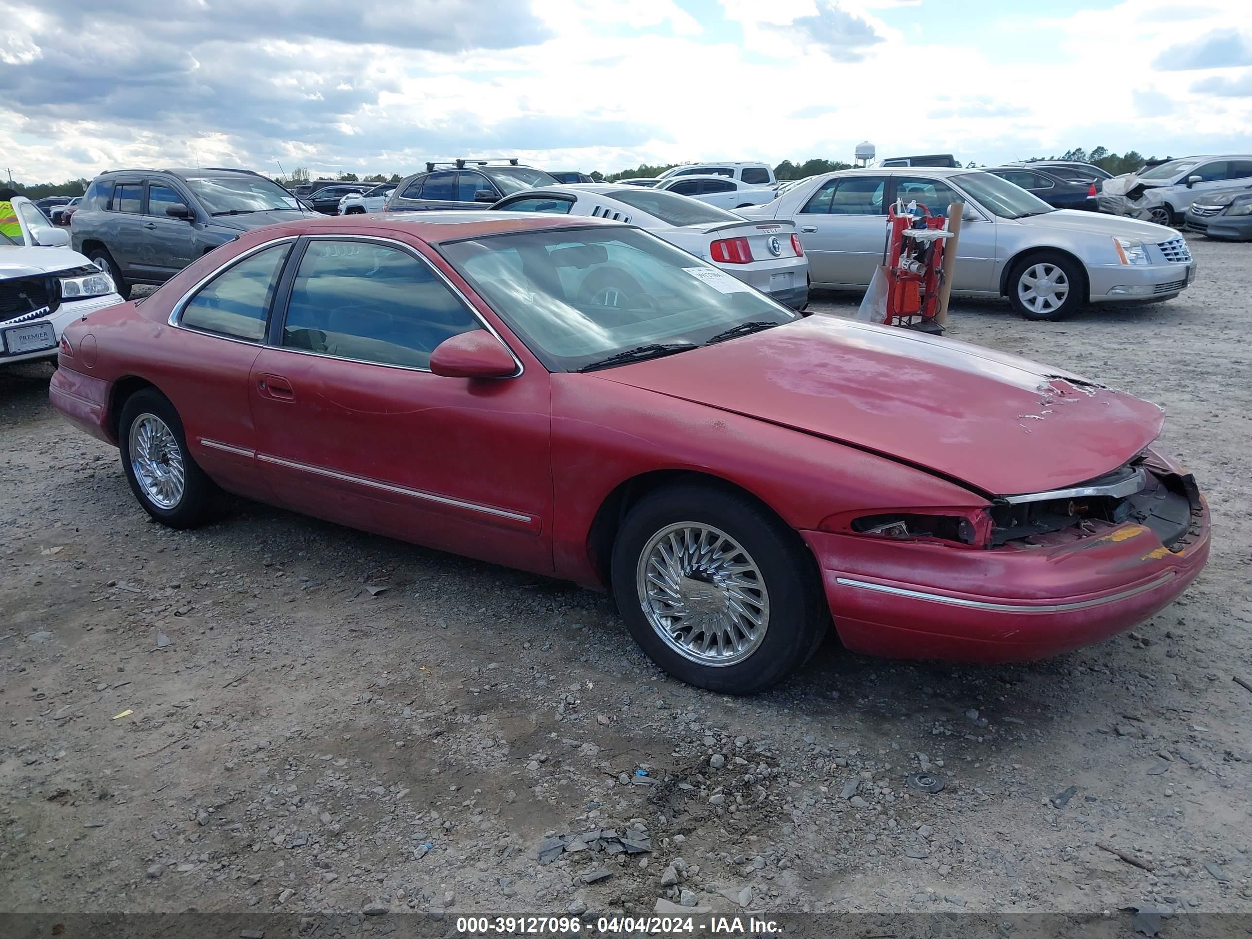 lincoln mark viii 1995 1lnlm91v9sy643561