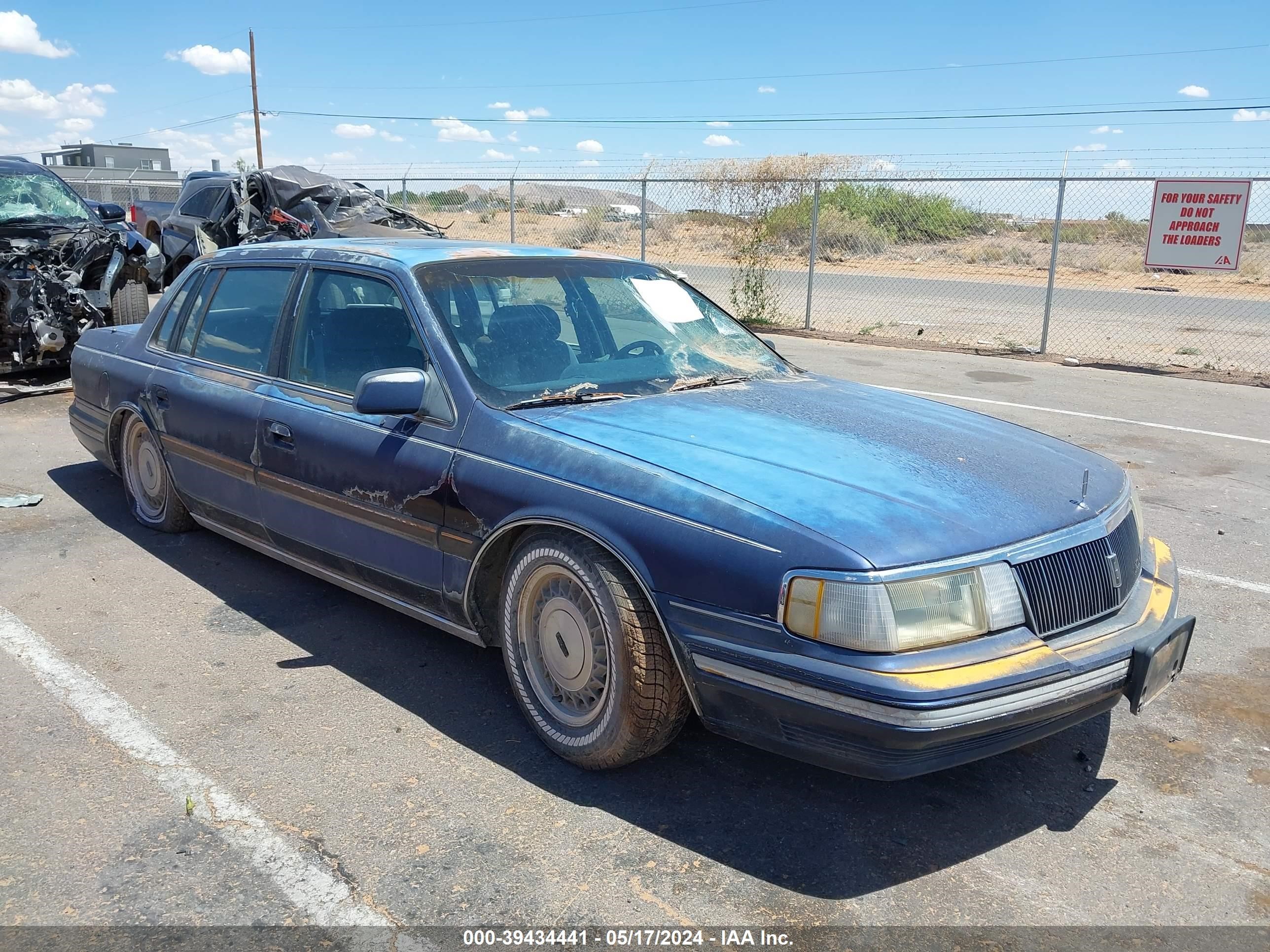 lincoln continental 1989 1lnlm9848ky781792