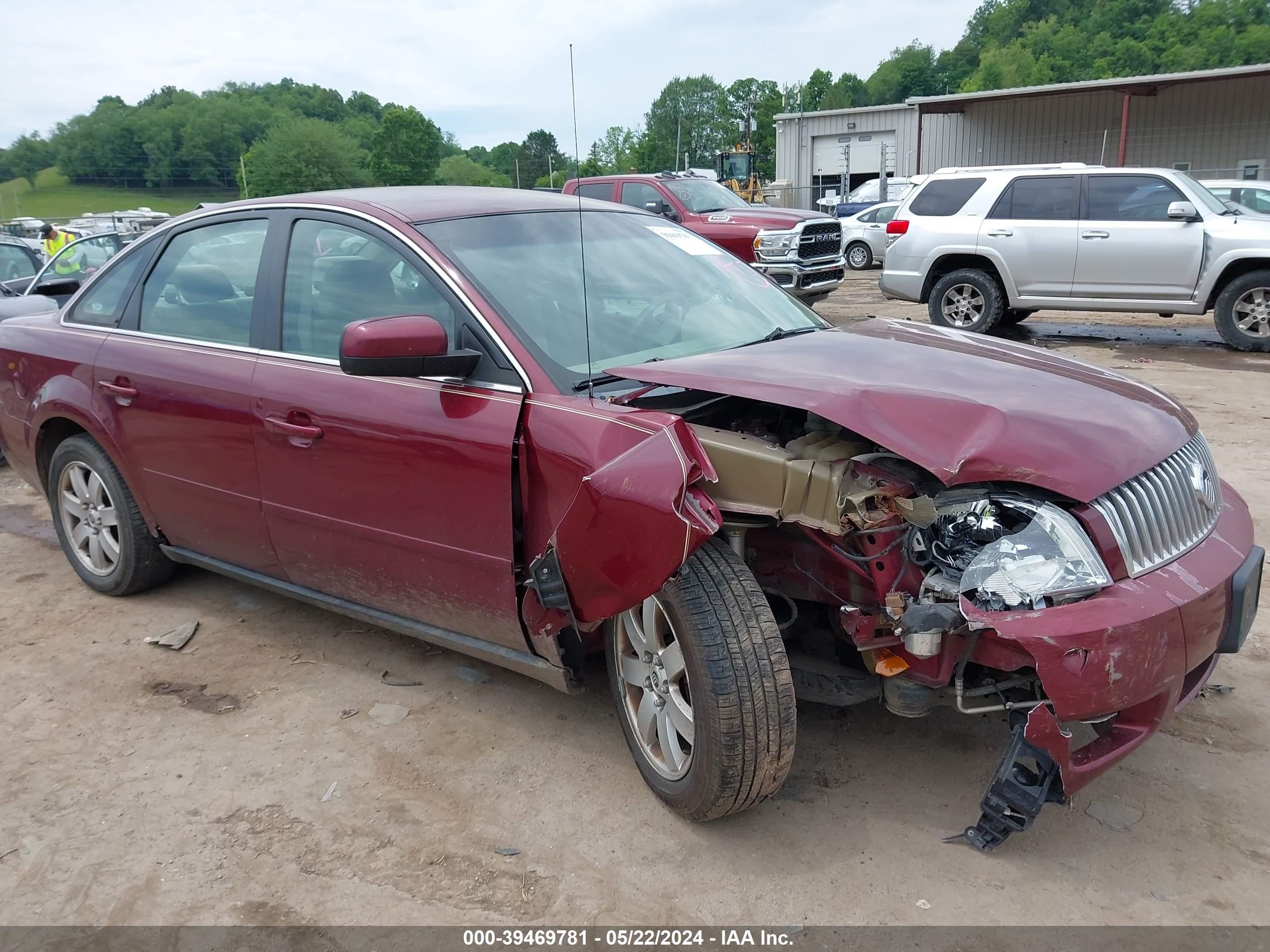 mercury montego 2005 1mefm40165g620332