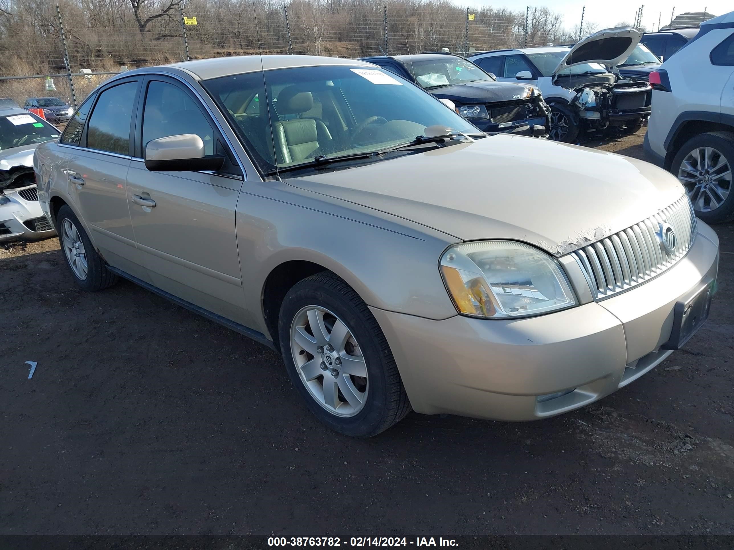 mercury montego 2006 1mefm41126g602698