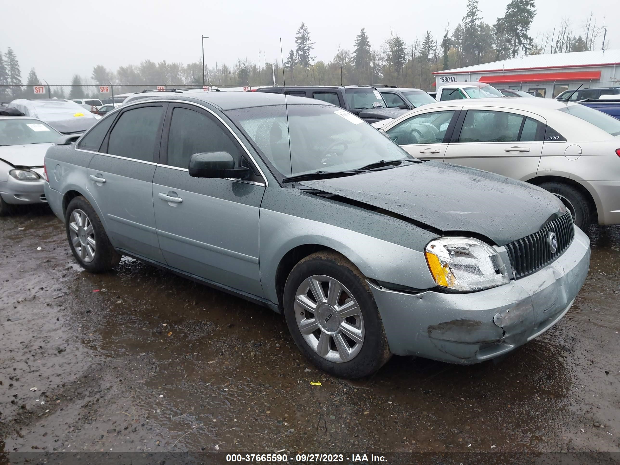 mercury montego 2006 1mefm43106g611395