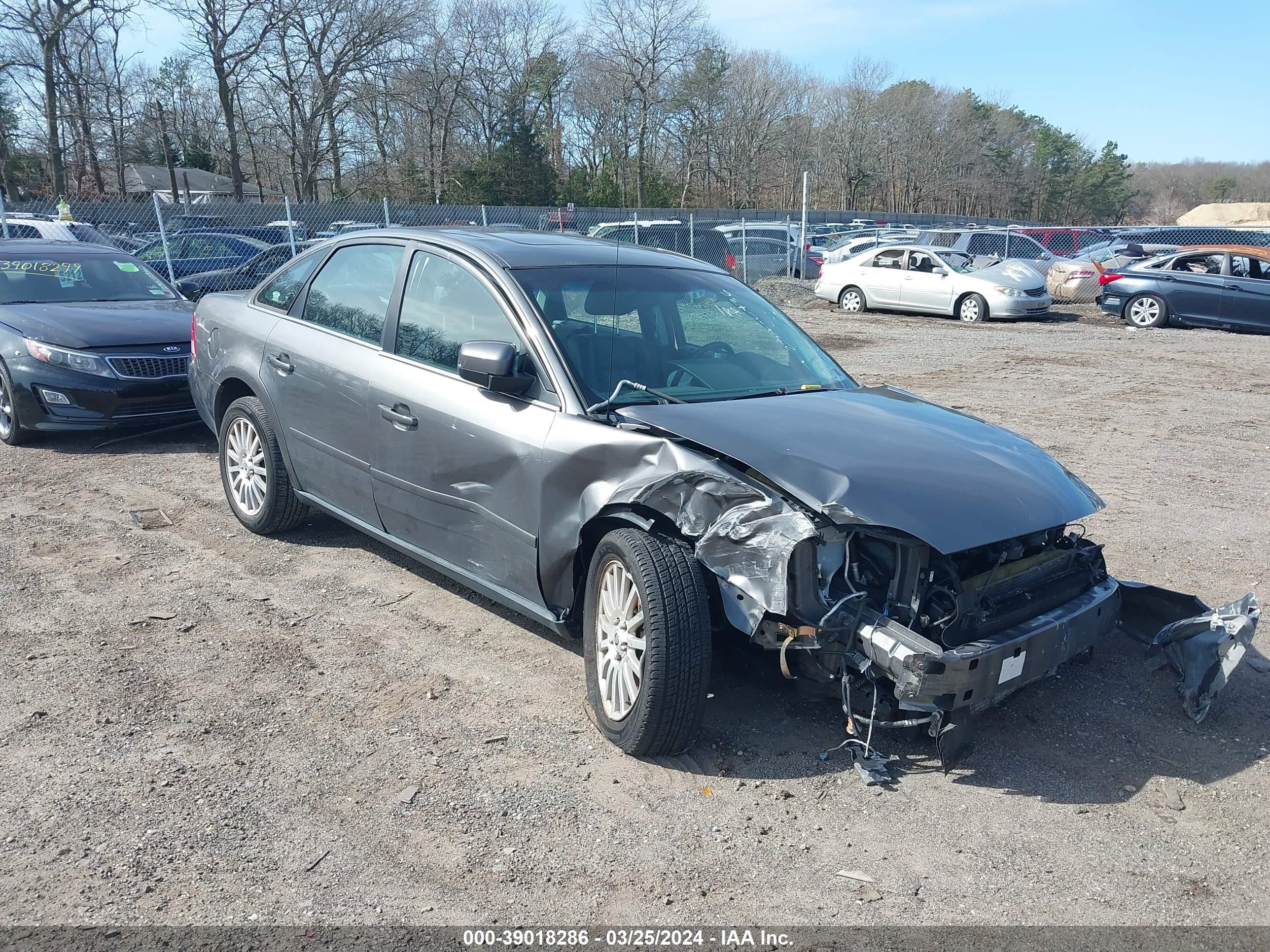 mercury montego 2006 1mefm431x6g609363