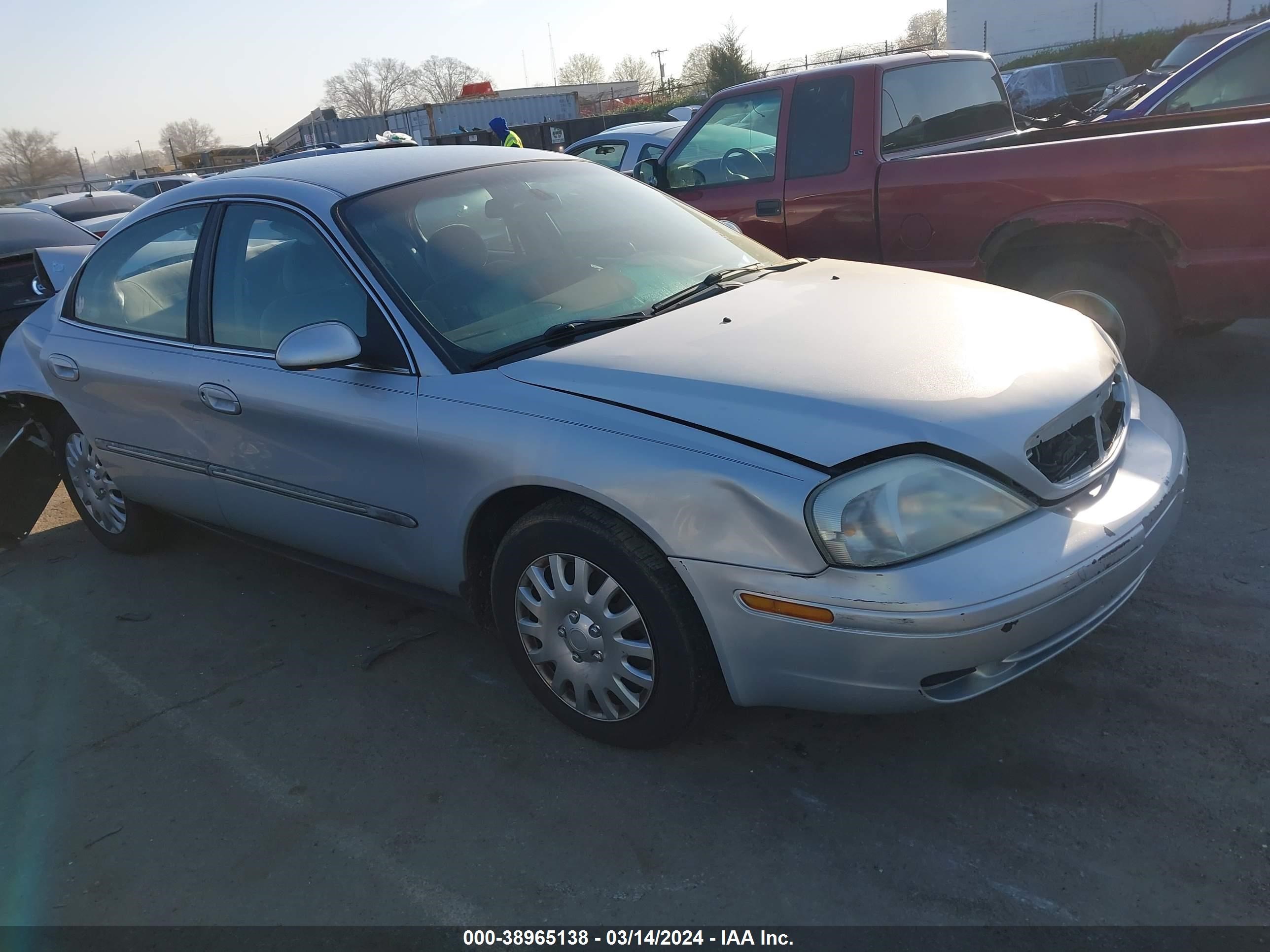 mercury sable 2002 1mefm50u02a601242