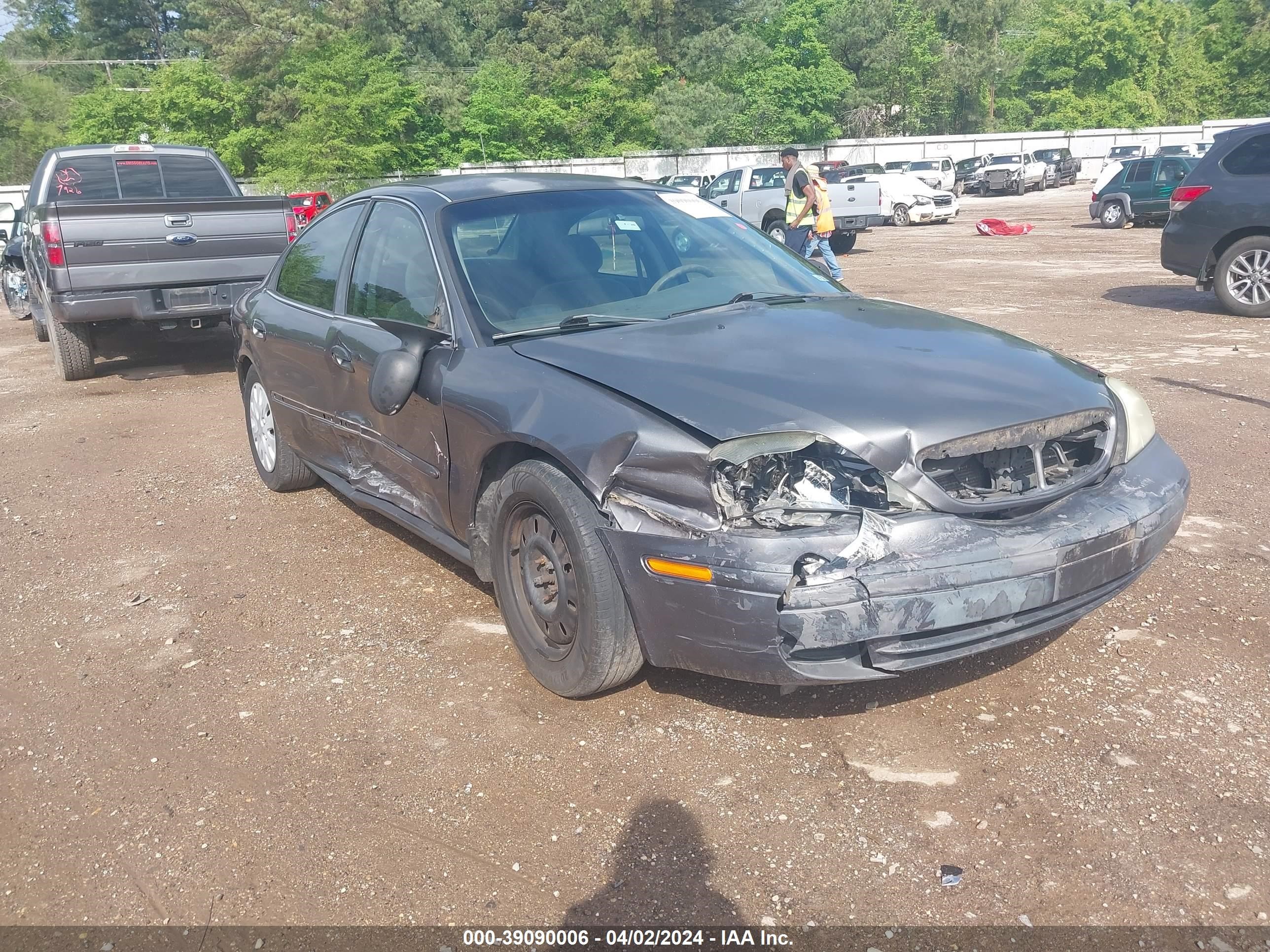 mercury sable 2002 1mefm50u42a603172