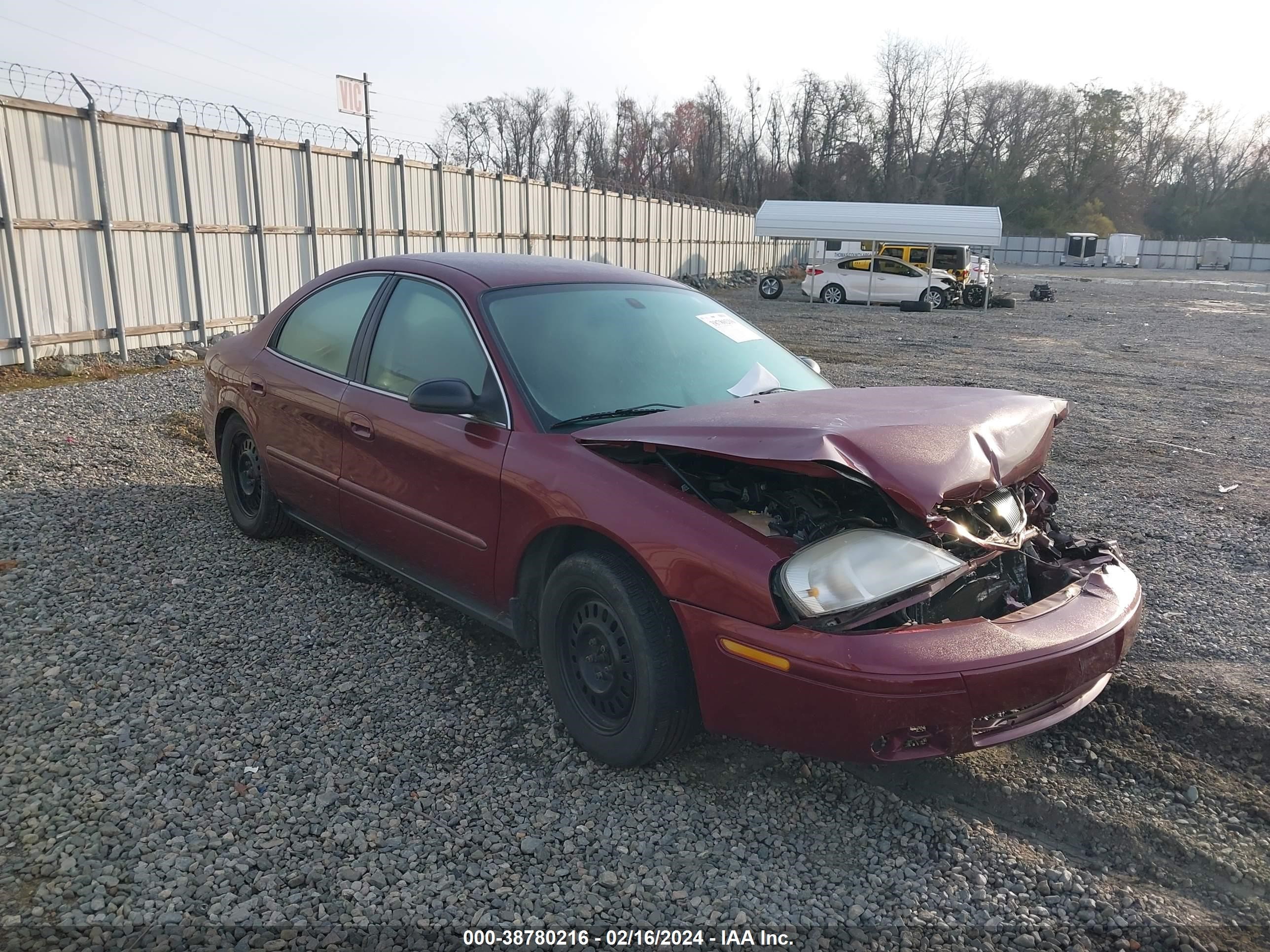 mercury sable 2005 1mefm50u75a612372