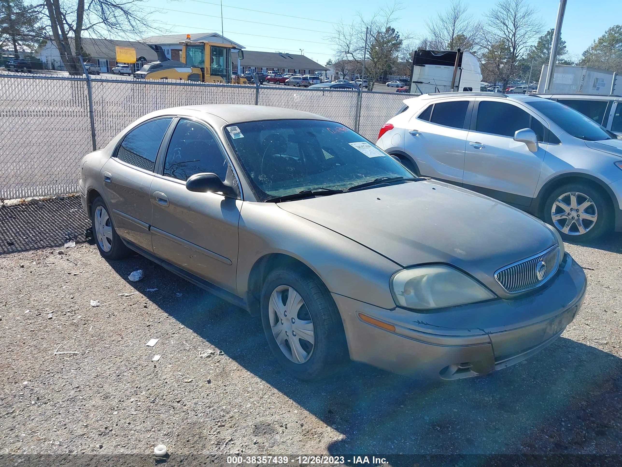 mercury sable 2005 1mefm50u85a600621