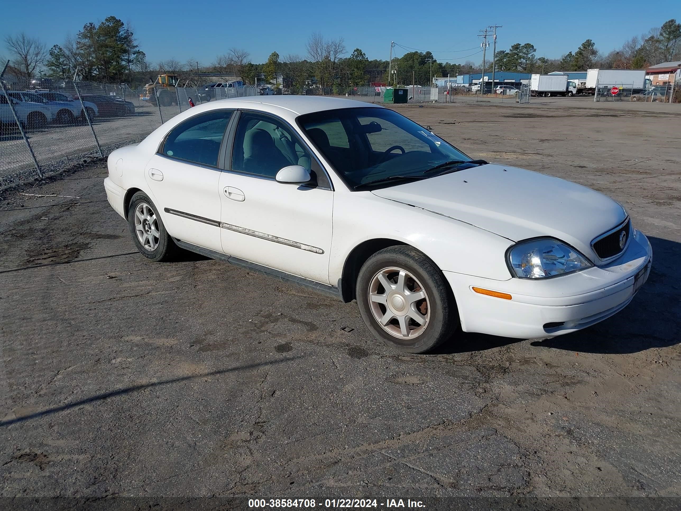 mercury sable 2001 1mefm53u11a626998