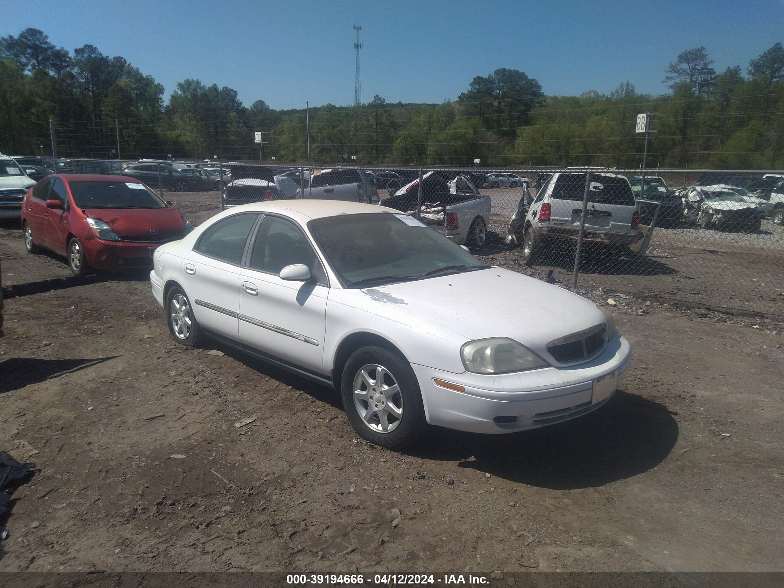 mercury sable 2001 1mefm53u81a626951