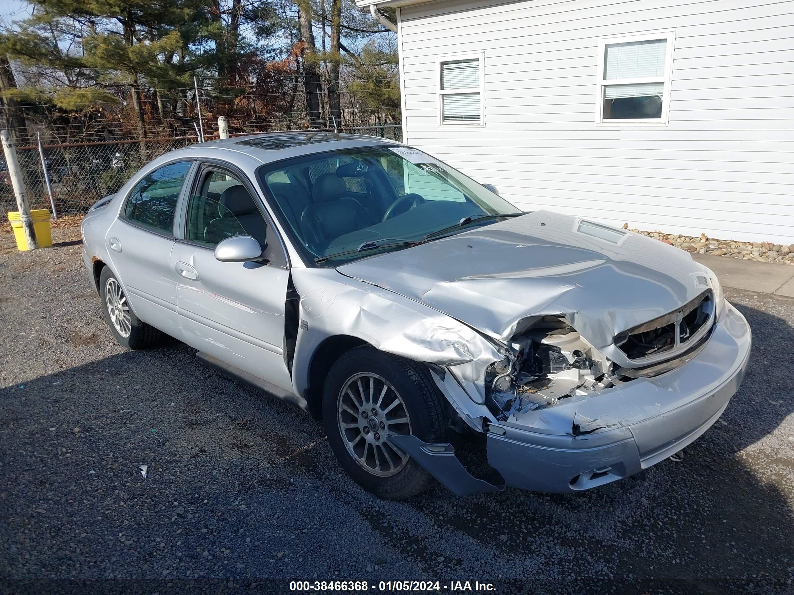 mercury sable 2005 1mefm55s75a621936