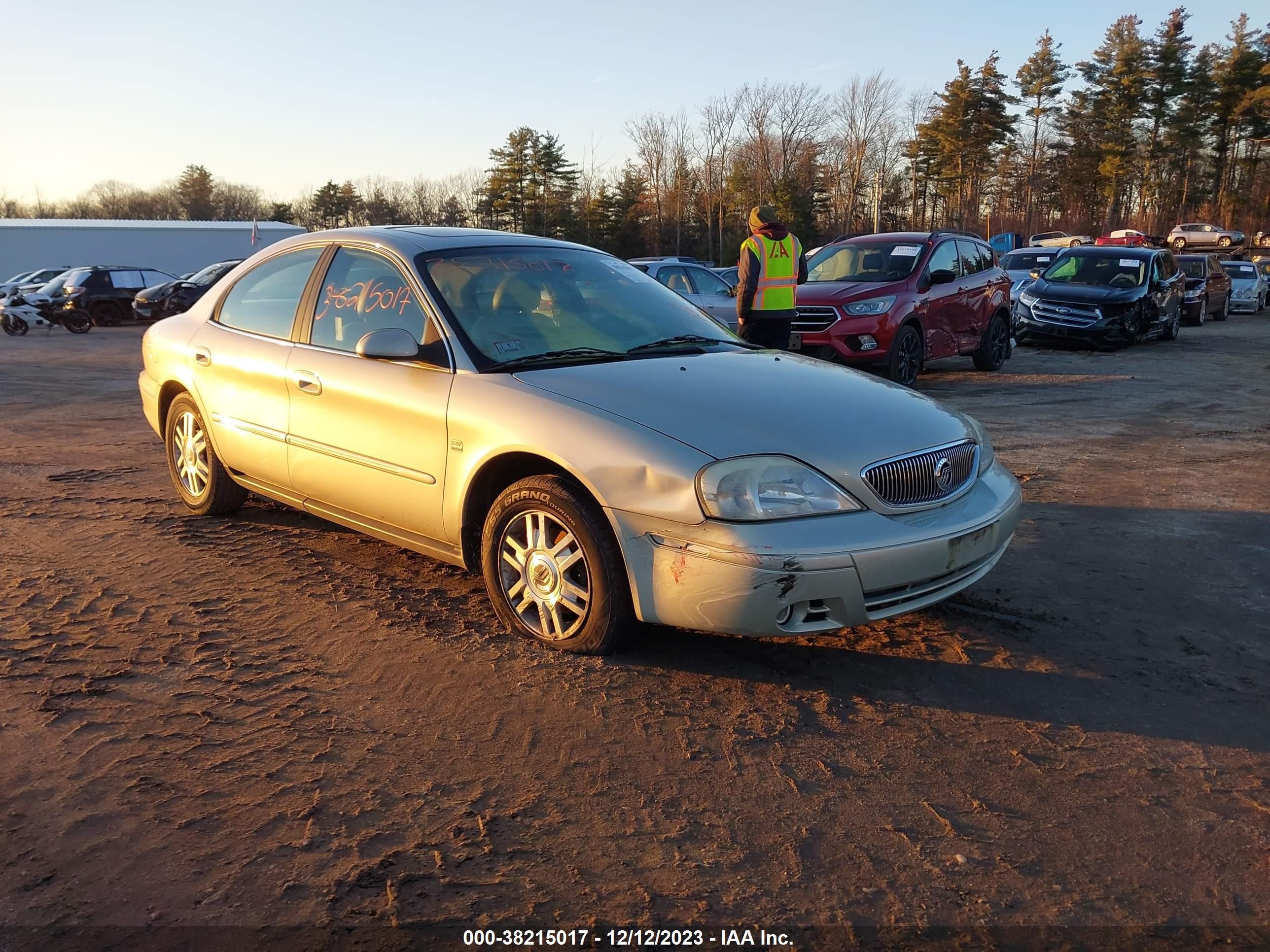 mercury sable 2005 1mefm55sx5a610669