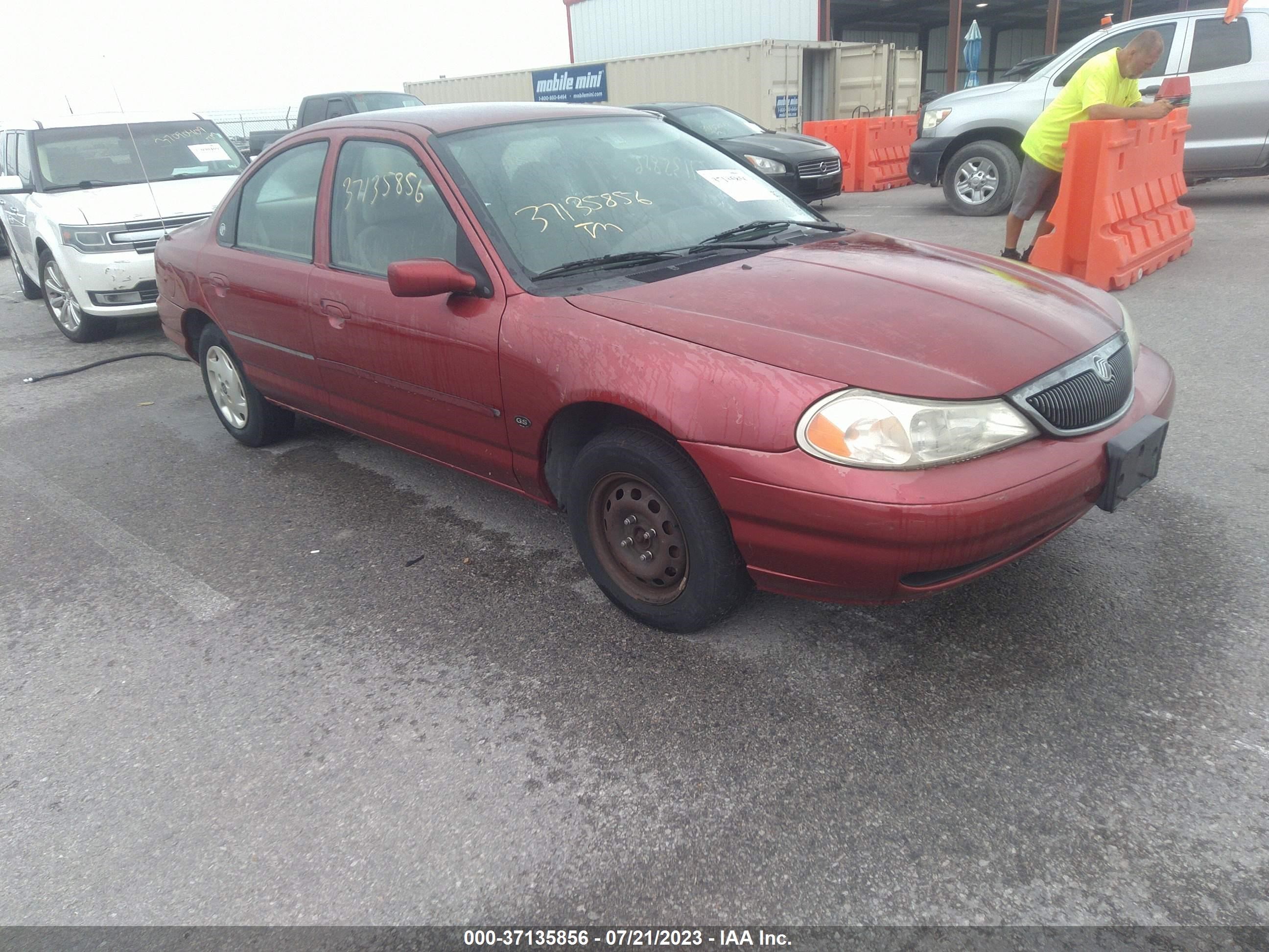 mercury mystique 1999 1mefm6534xk635384